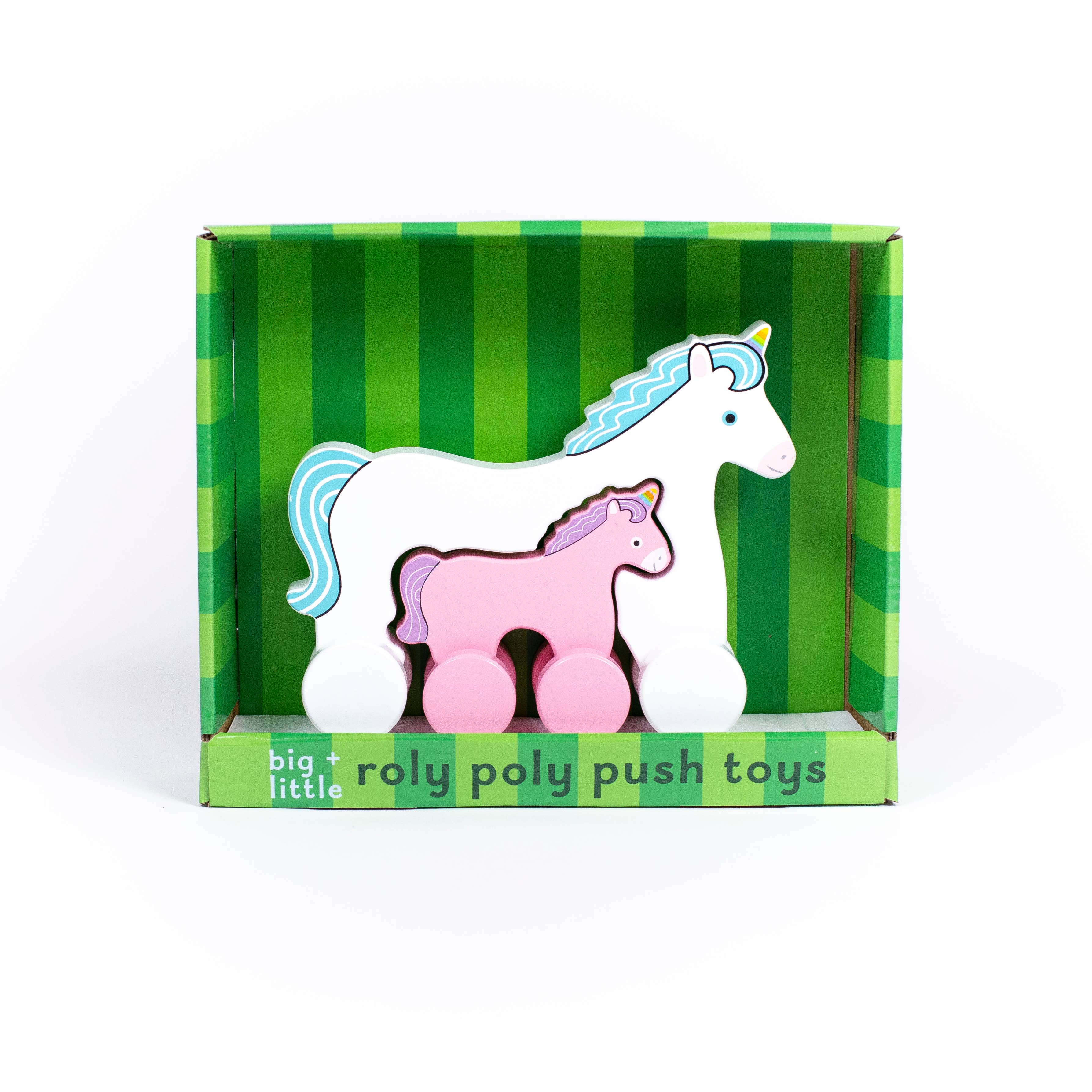 Unicorn Big & Little Wooden Roller