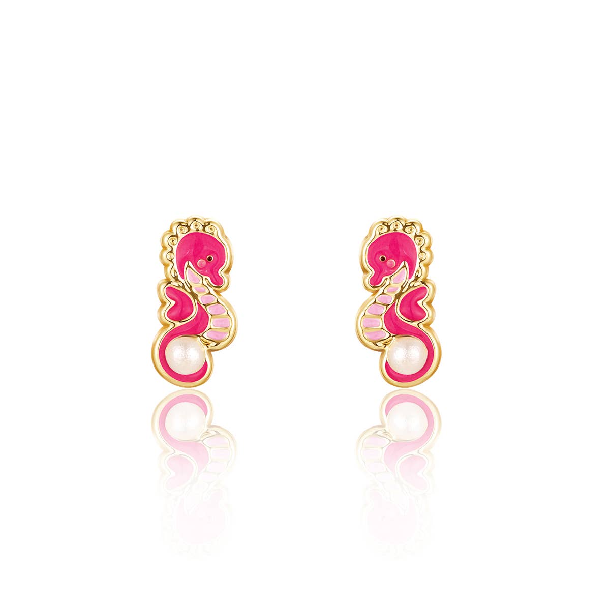 Seahorse Cutie Stud Earrings