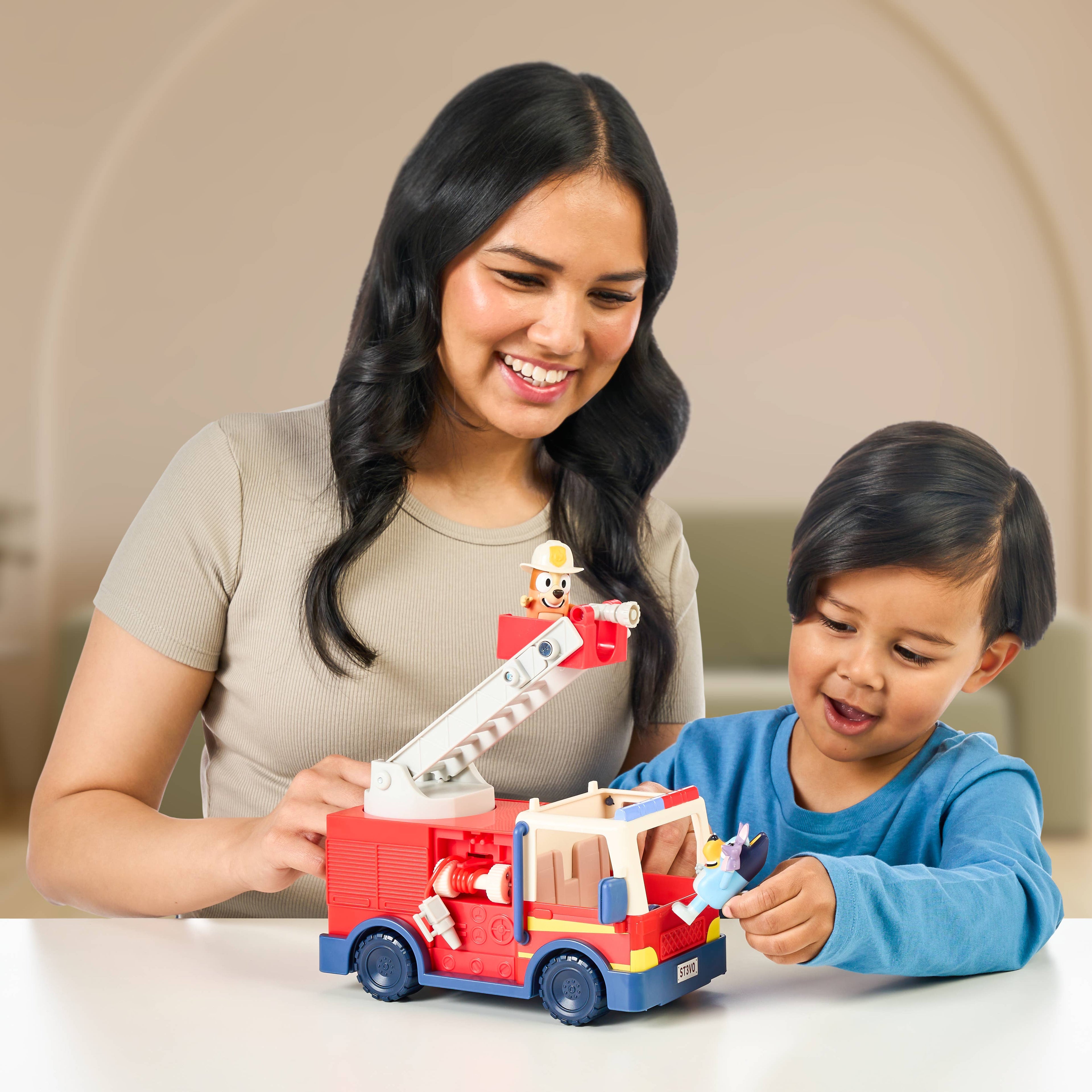 Moose Toys Bluey Firetruck Toy