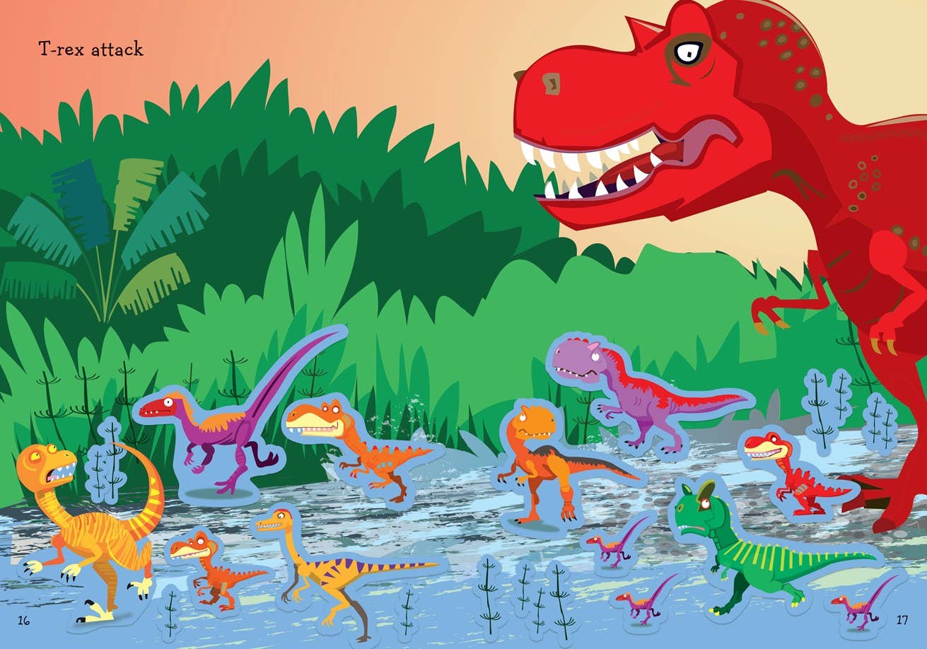 1000 Dinosaur Stickers Activity Book