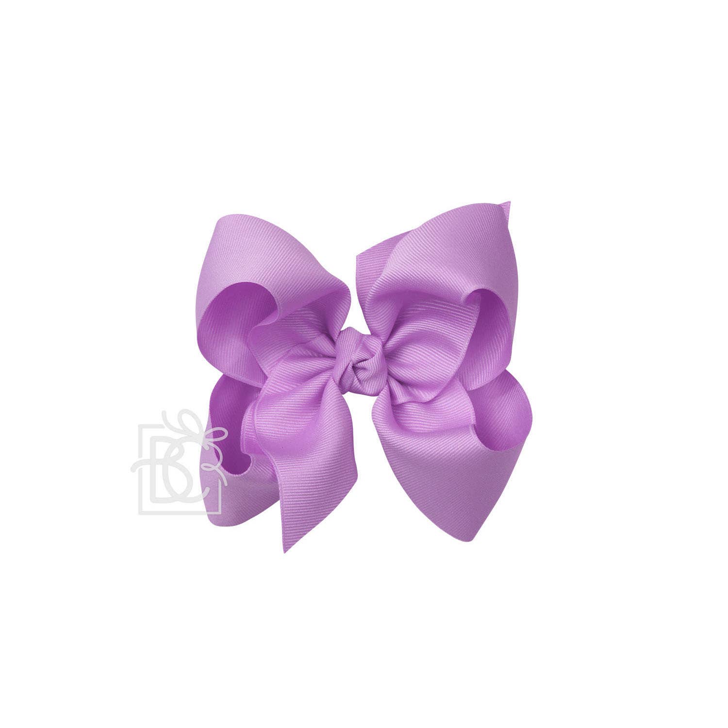 5.5" Hairbow on Alligator Clip: Orchid