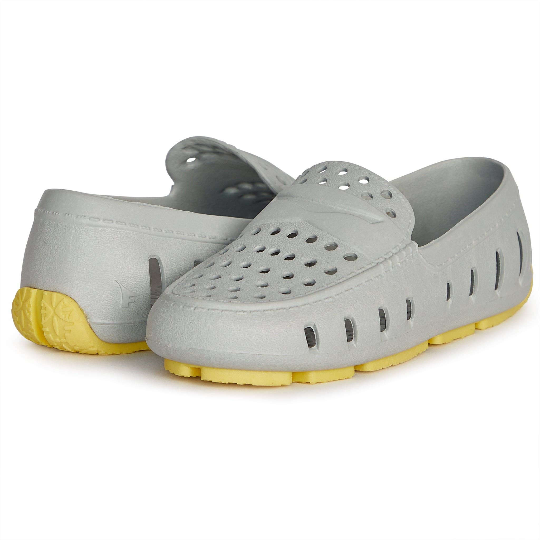 Floafers Prodigy Driver: Harbor Mist Gray/Lemon Tonic
