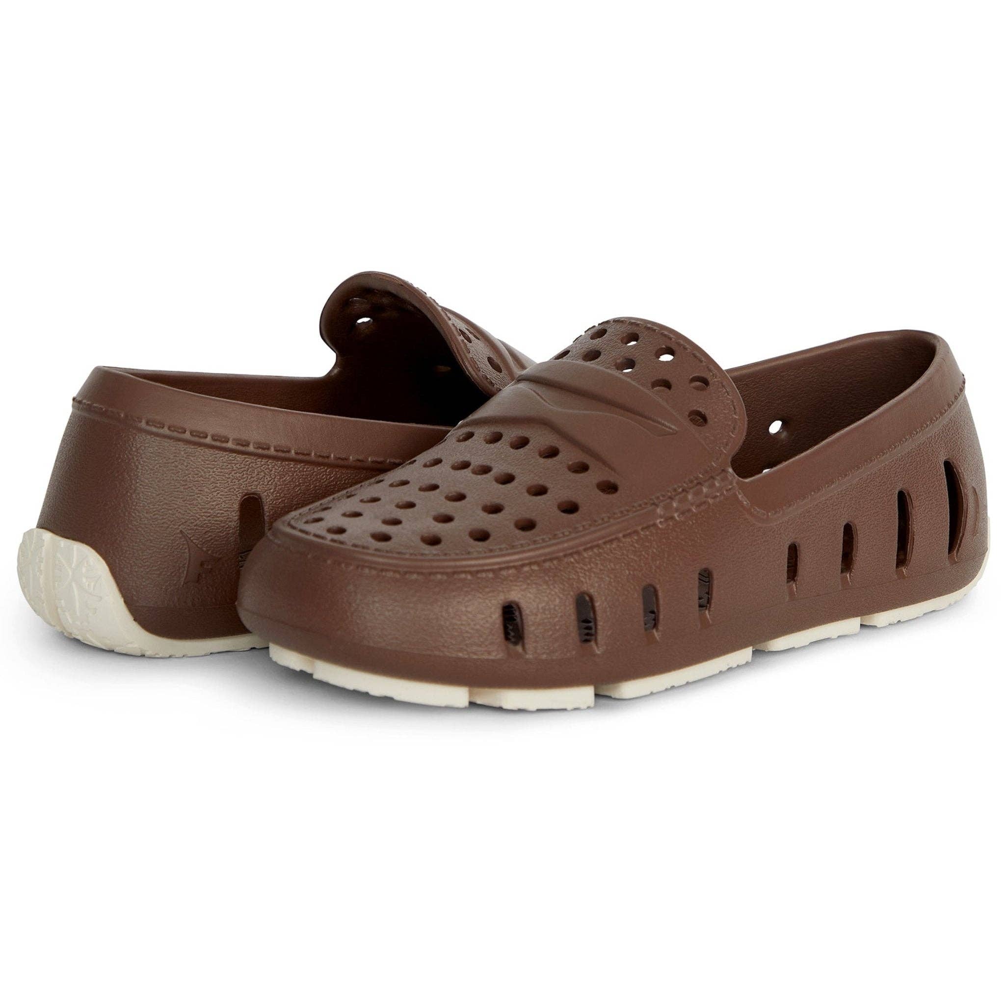 Floafers Prodigy Driver: Driftwood Brown/Coconut