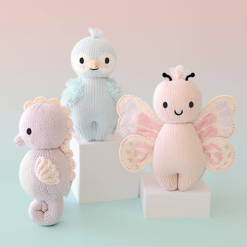 Cuddle + Kind Baby Seahorse: Lilac