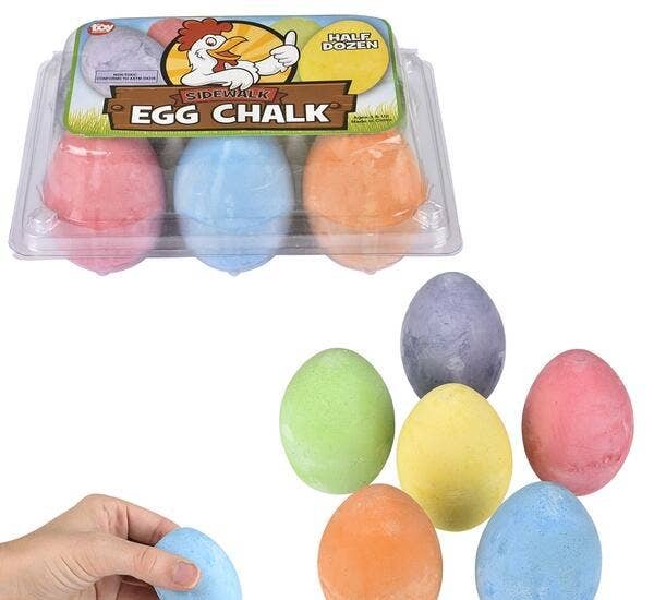 2.5" Egg Sidewalk Chalk
