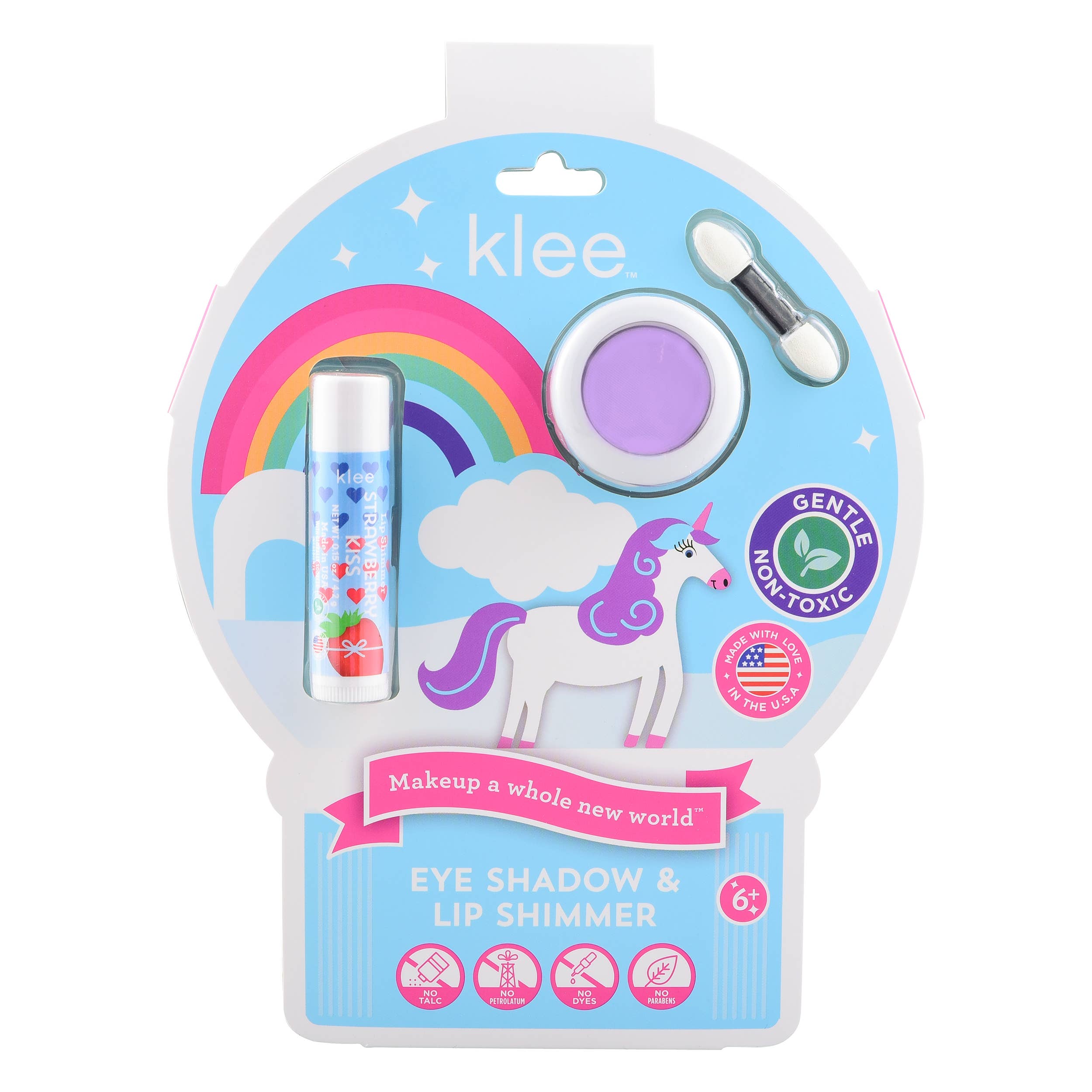Klee Naturals Eye Shadow Lip Shimmer Set: Starburst Twinkle