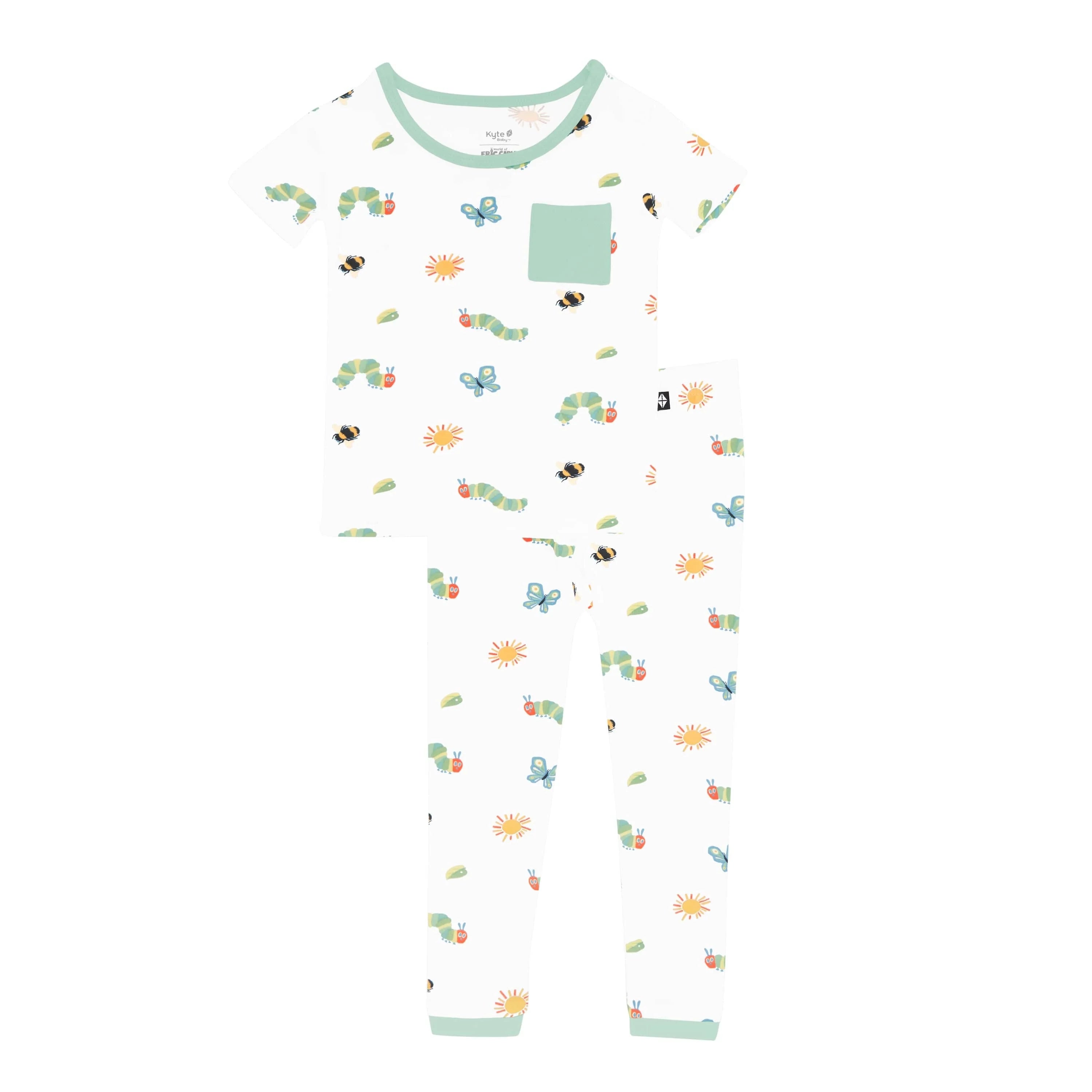 Kyte Short Sleeve with Pants Pajamas: The Very Hungry Caterpillar™ and Friends