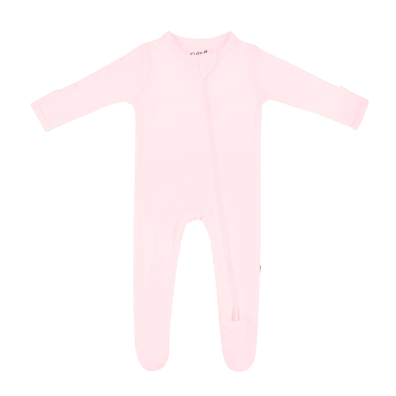 Kyte Baby Zippered Footie: Spring Solids