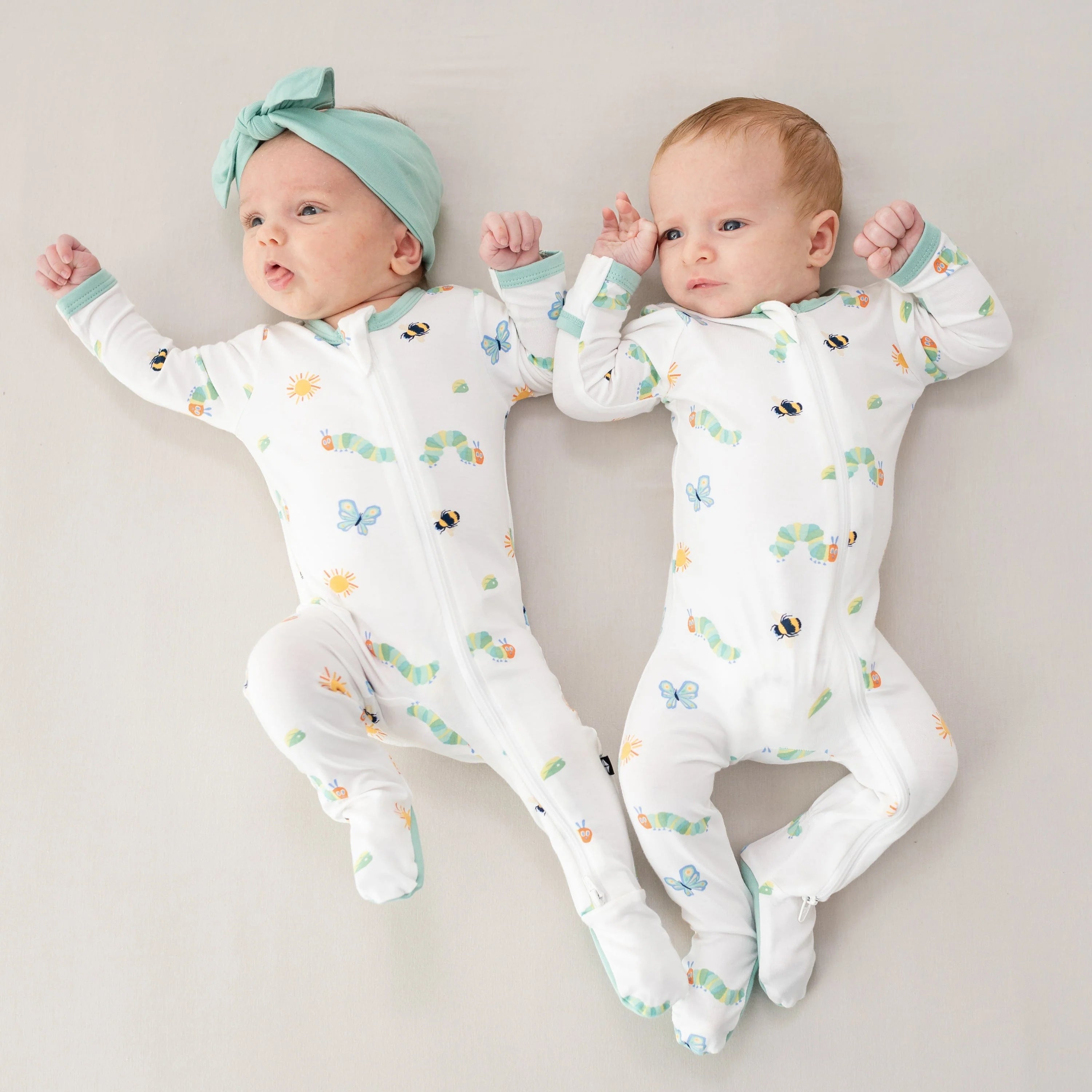 Kyte Zippered Footie: The Very Hungry Caterpillar™ and Friends
