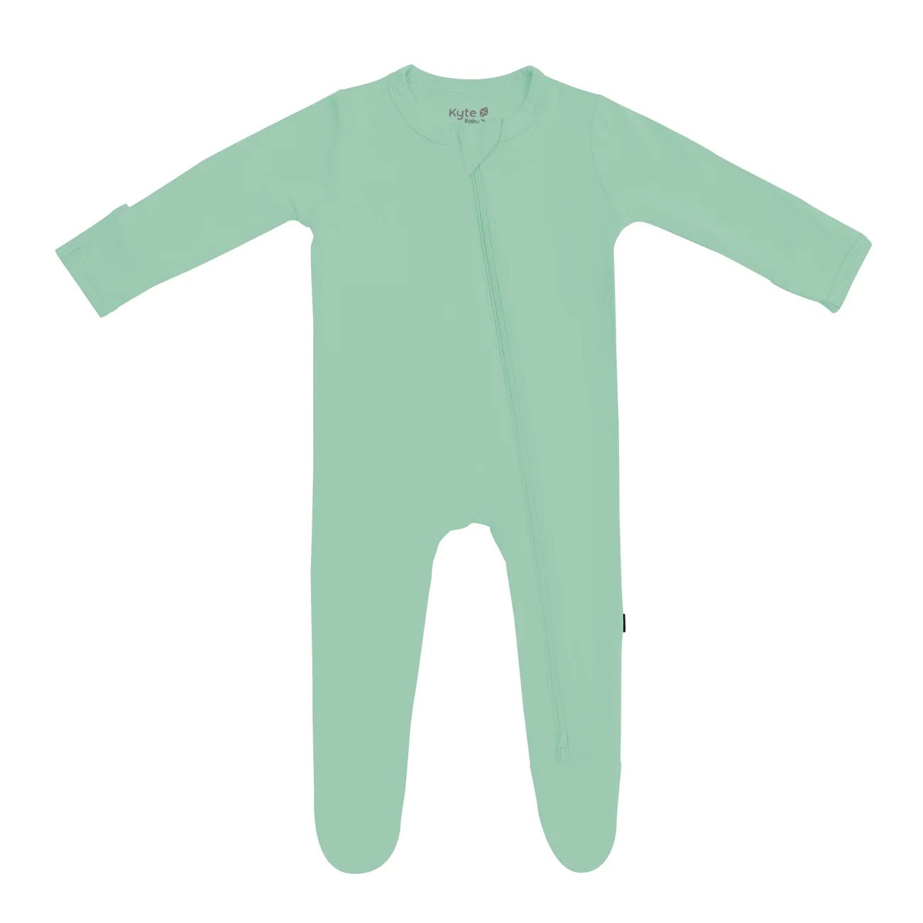 Kyte Baby Zippered Footie: Spring Solids