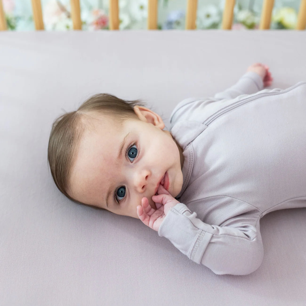 Kyte Baby Zippered Footie: Spring Solids