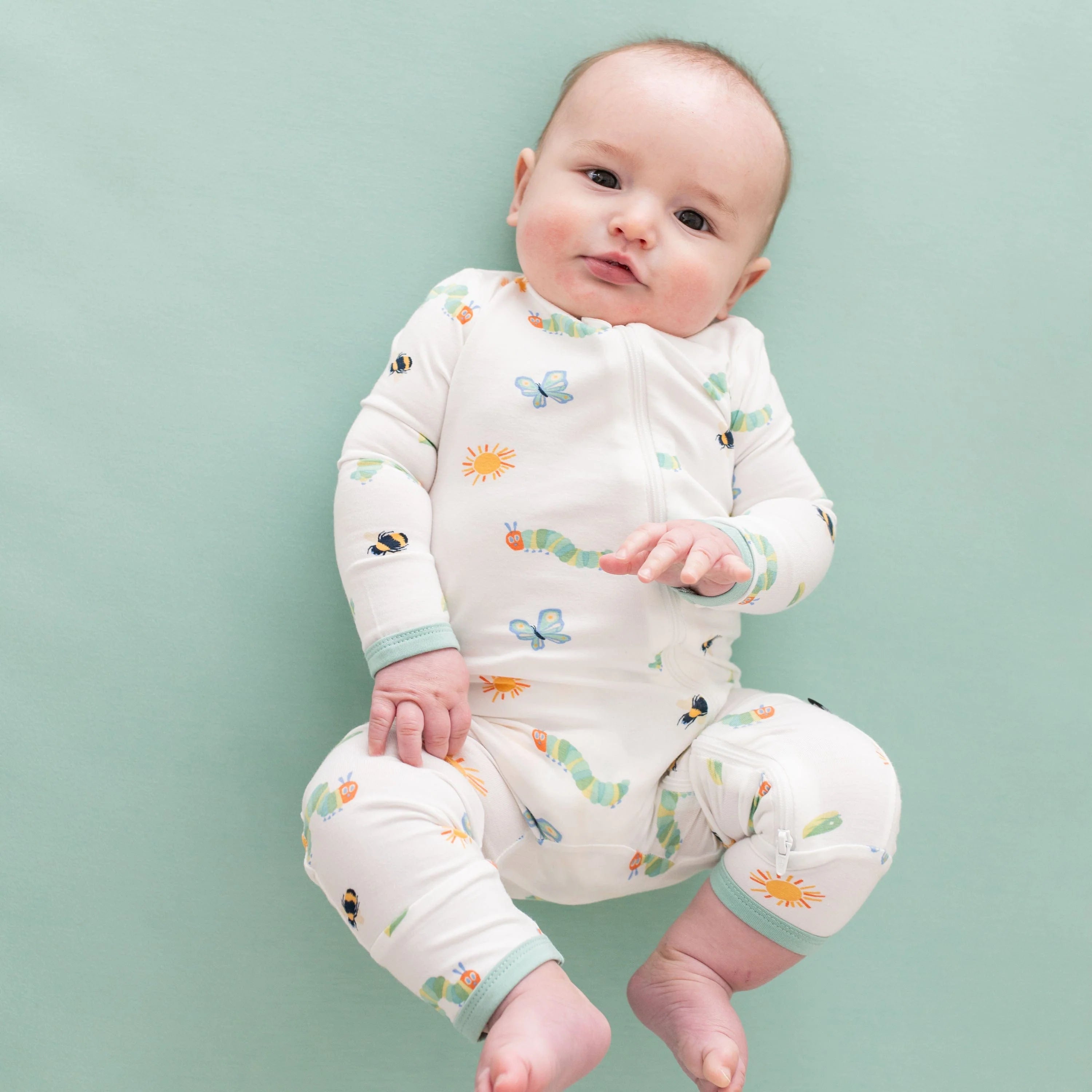 Kyte Zippered Romper: The Very Hungry Caterpillar™ and Friends