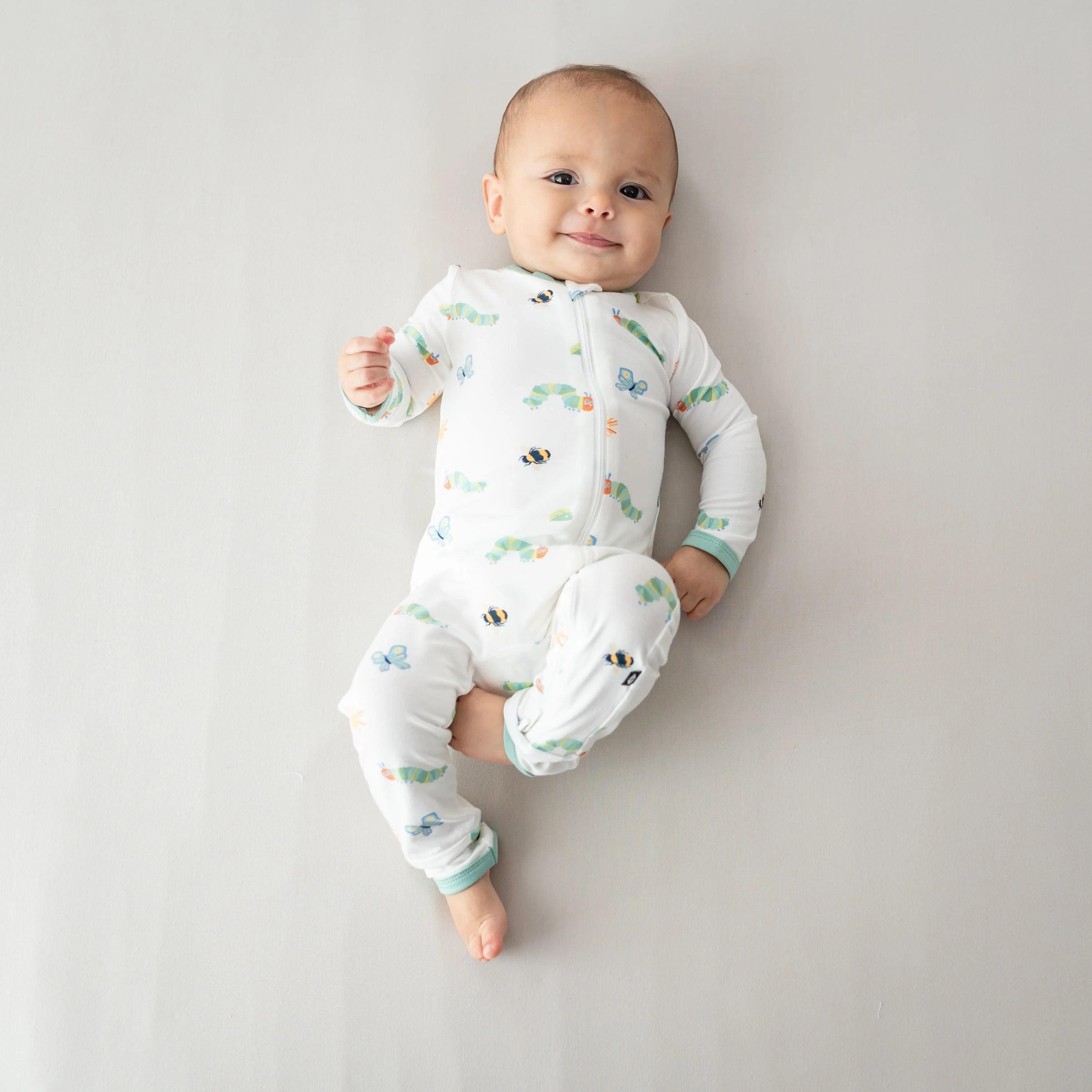Kyte Zippered Romper: The Very Hungry Caterpillar™ and Friends