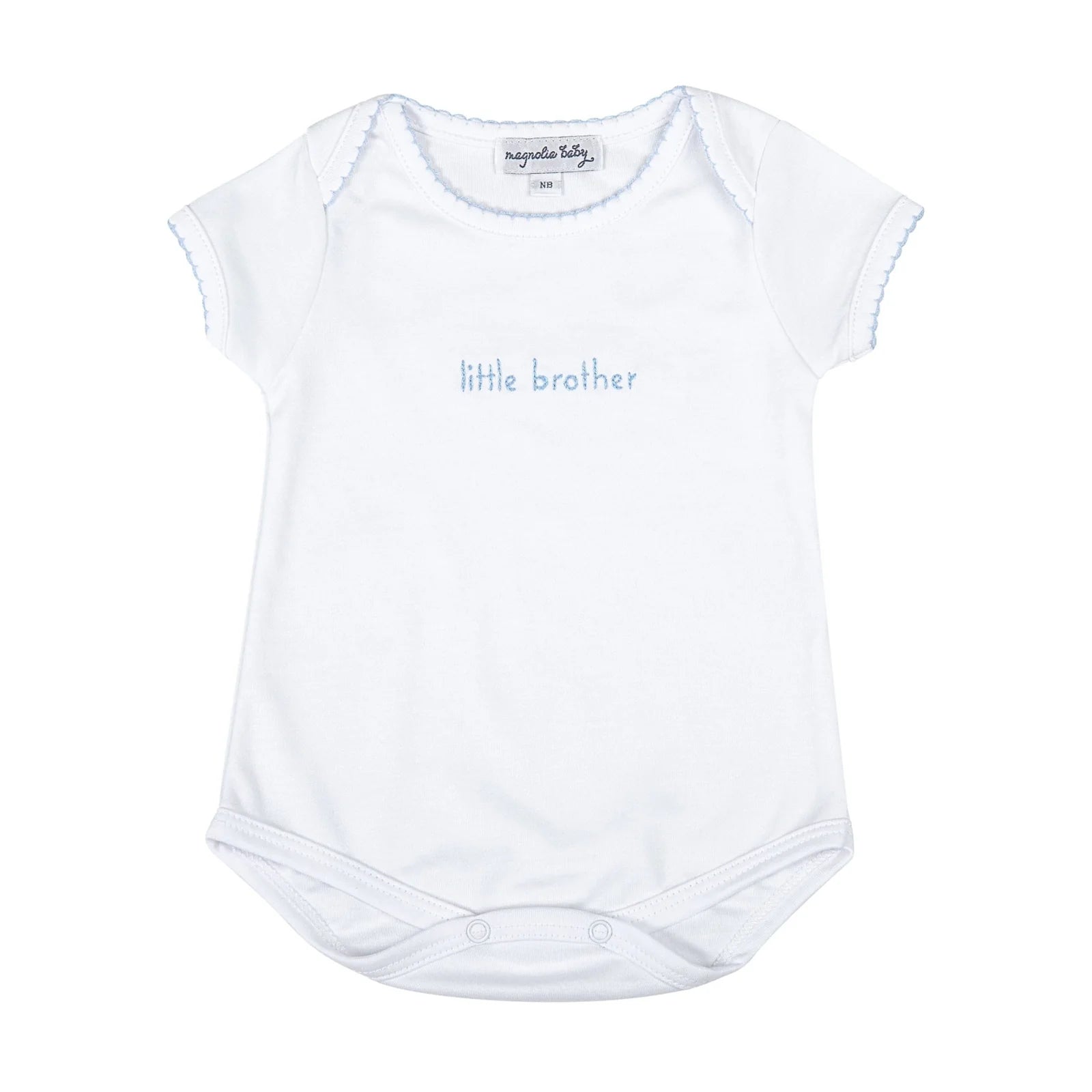 "Little Brother" Embroidered Bodysuit