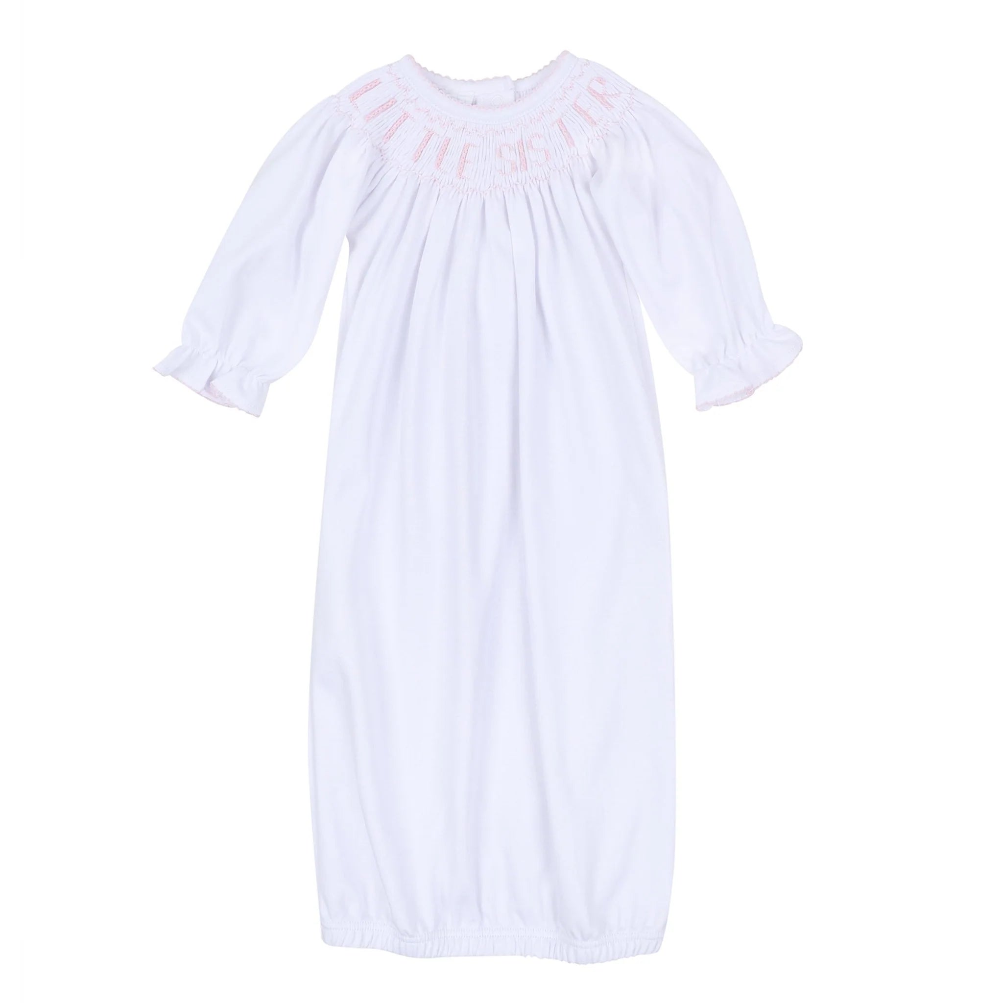 Little Sister Smocked Bishop Gown