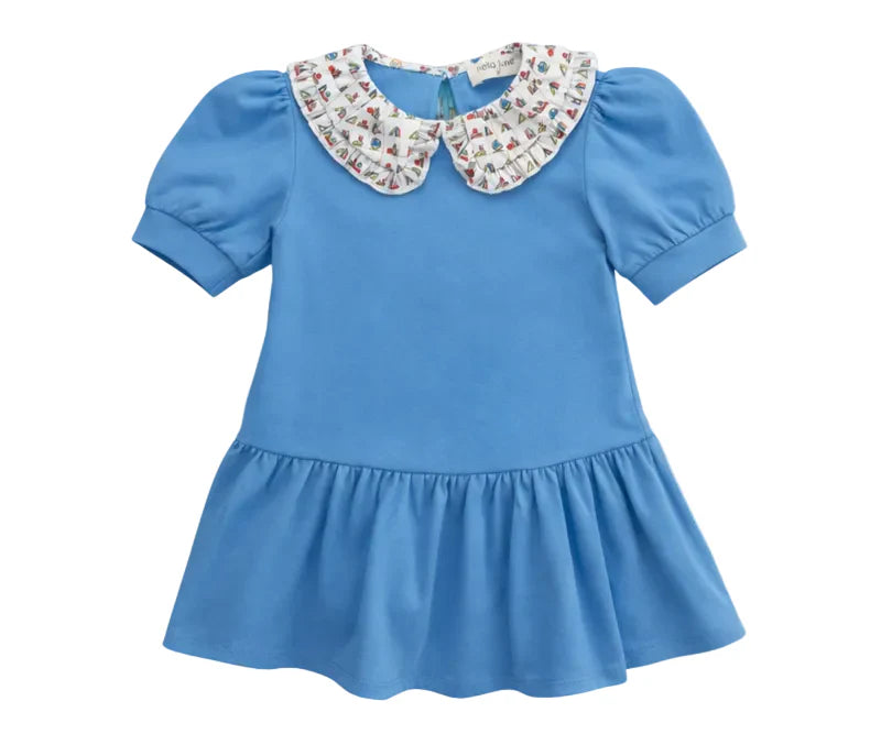 Back To School Puff Sleeve Tennis Dress