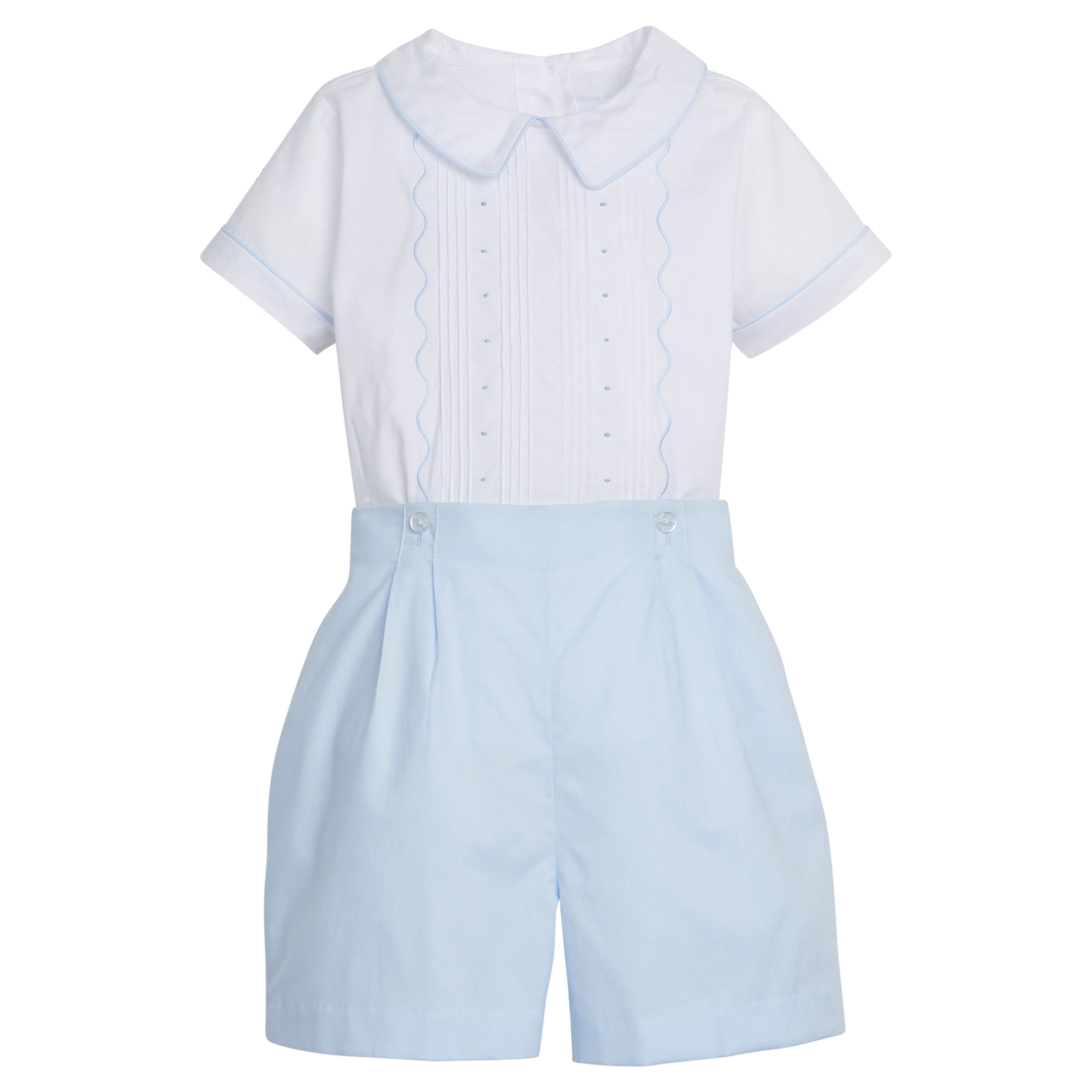 Francis Short Set: Light Blue
