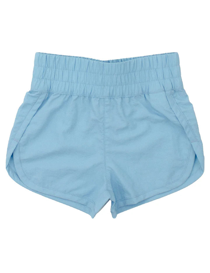 Girls Solis Short: Aqua