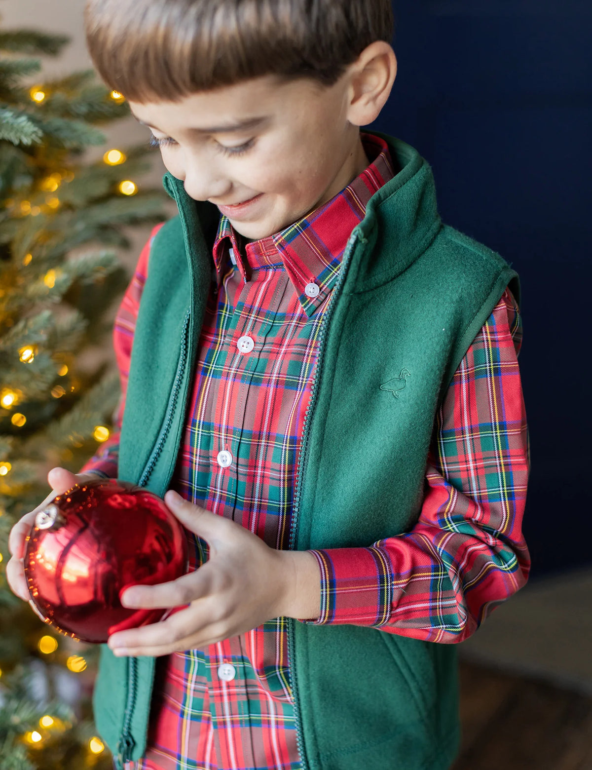 Boys Blake Vest: Alpine