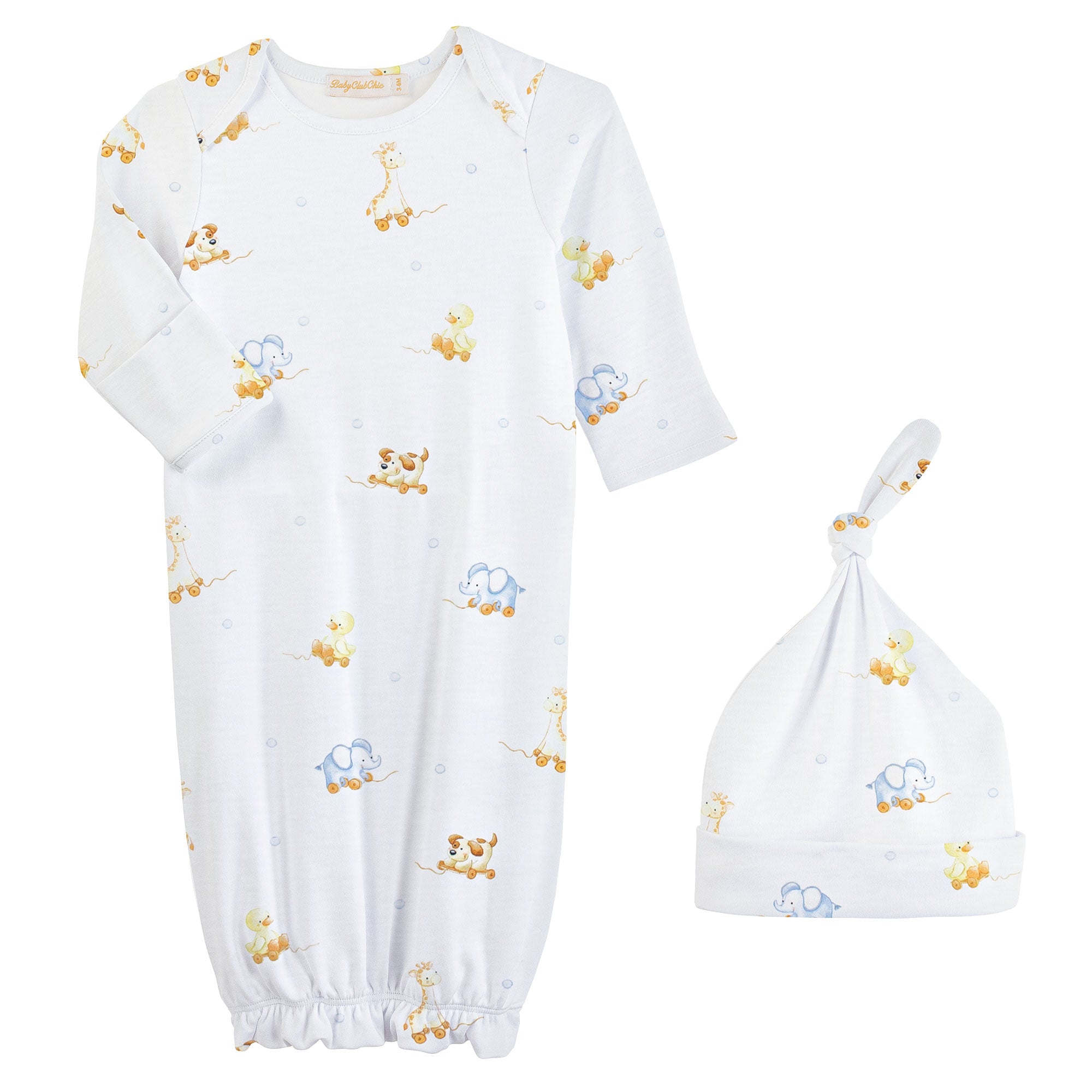 Sweet Toys Gown & Hat Set