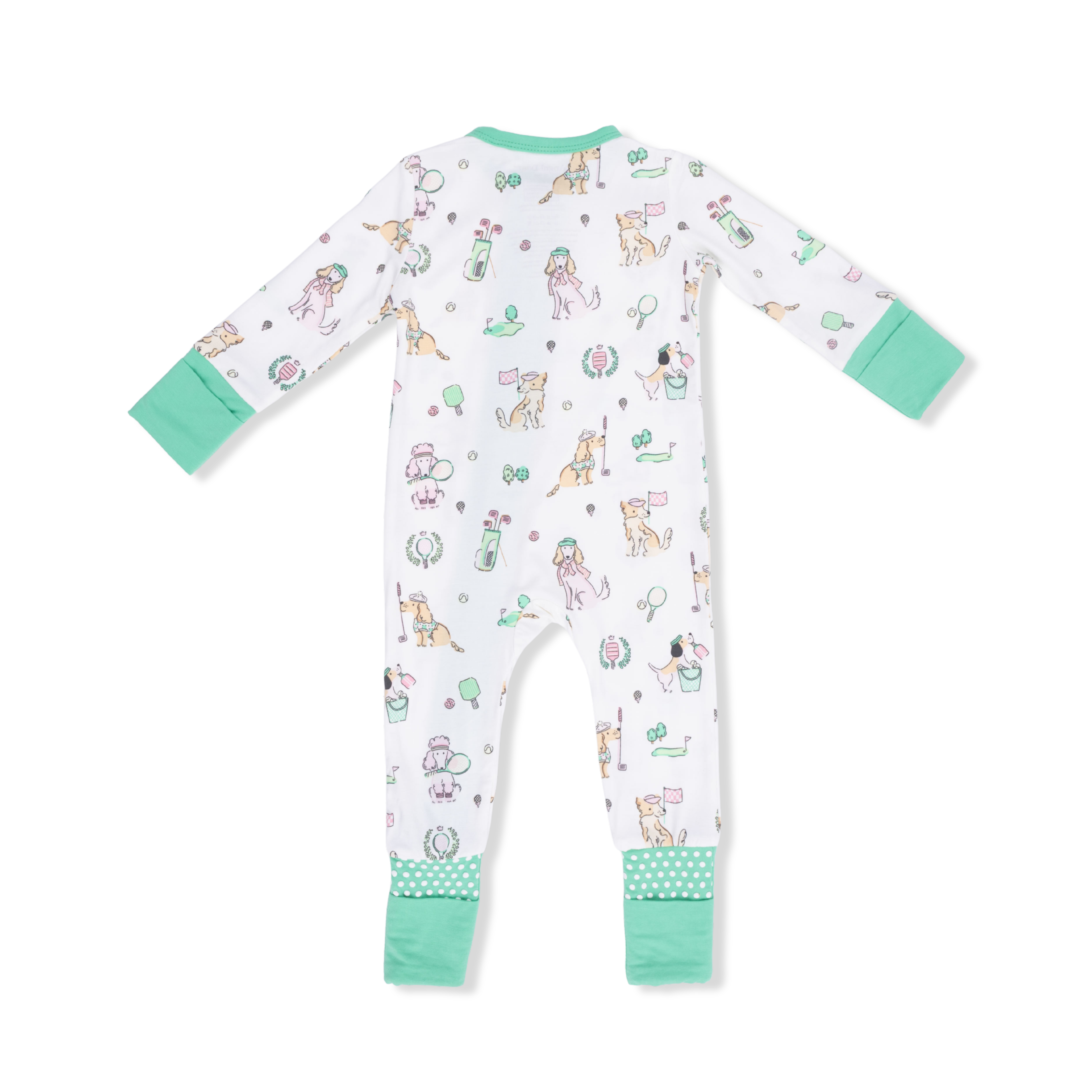 Country Club Dogs Pink Convertible Romper