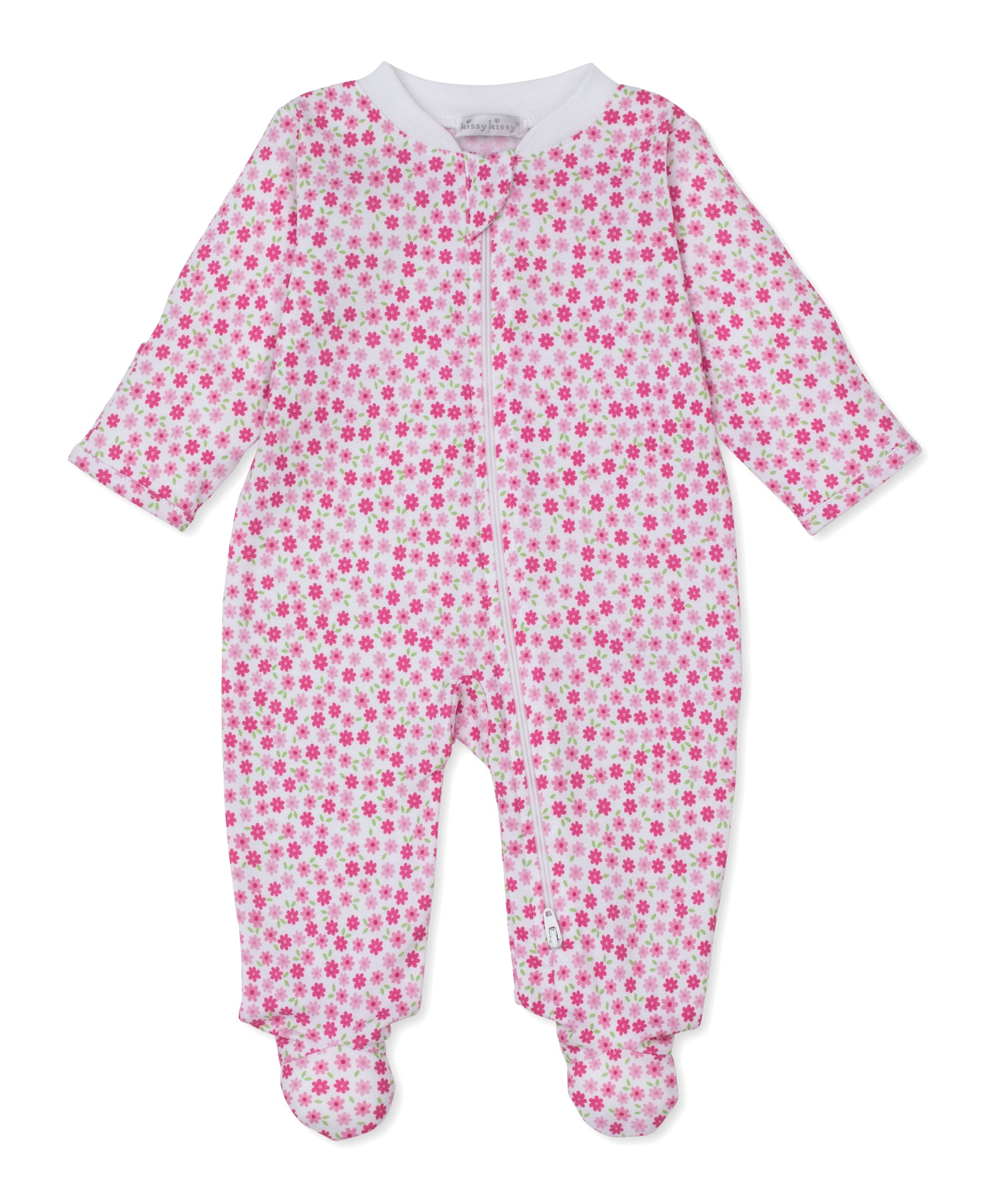Daisy Delight Zipper Footie