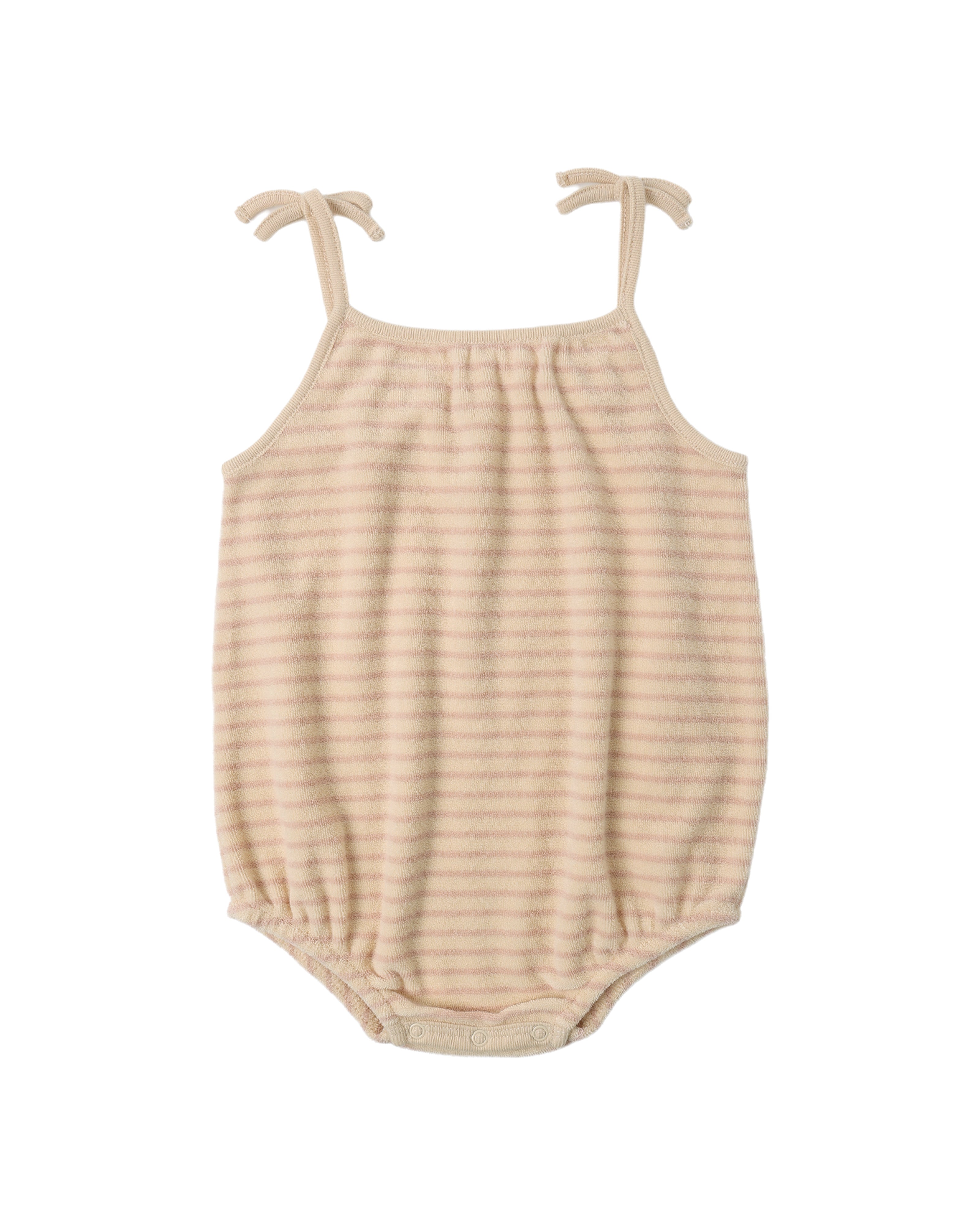 Nala Romper: Pink Stripe