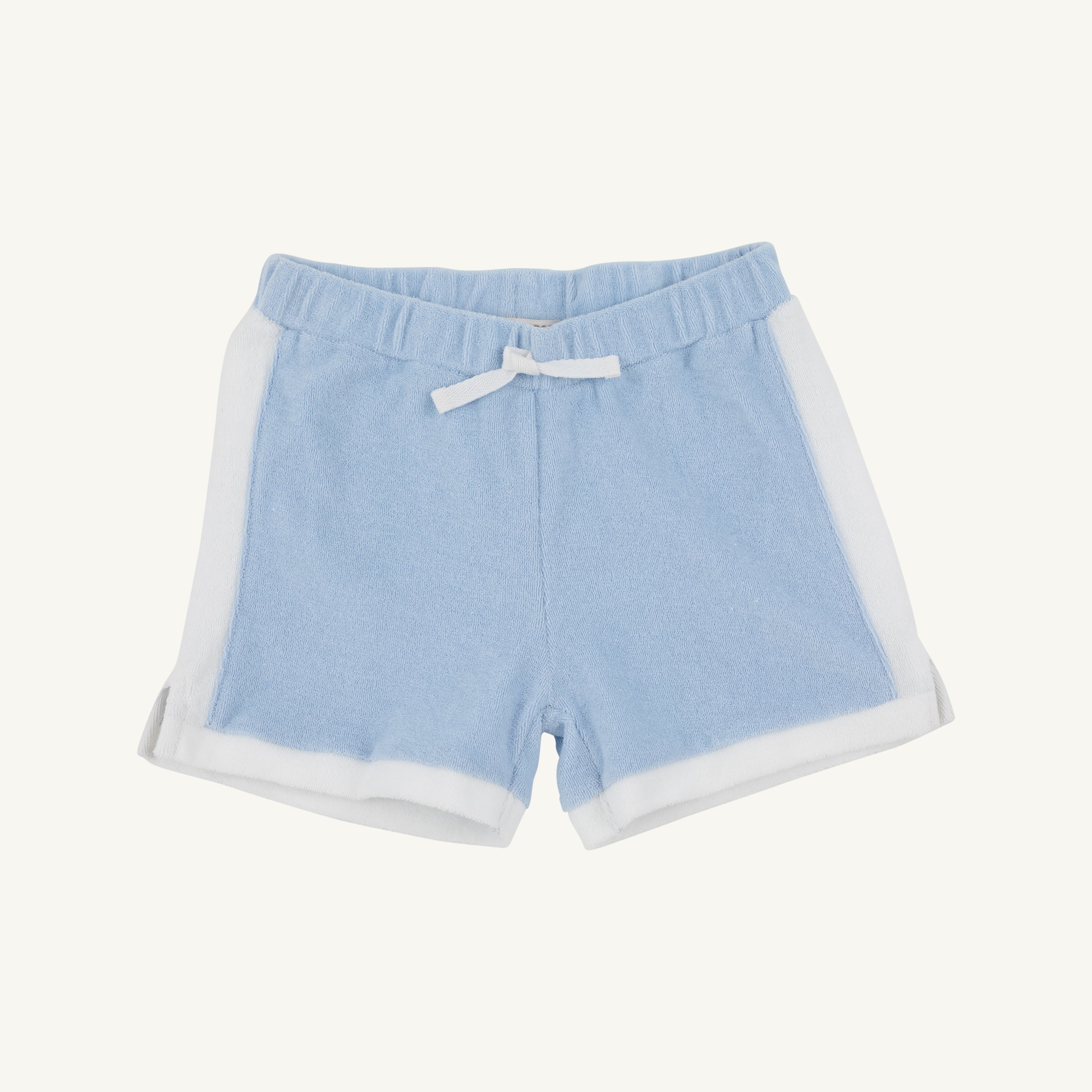 TBBC Shaefer Shorts- Terrycloth: Beale Street Blue/Worth Ave White