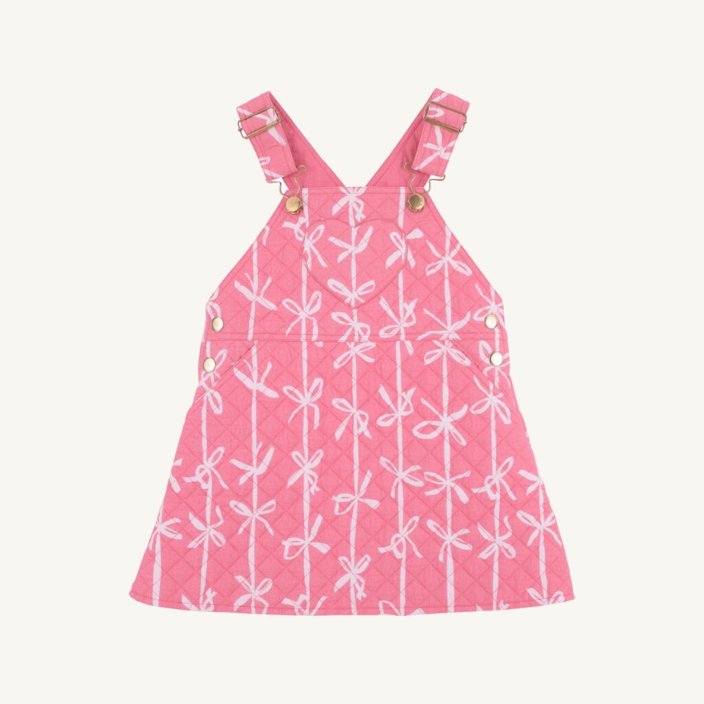 TBBC Channing Choo Choo Jumper: Braselton Bows (Romany Rose)