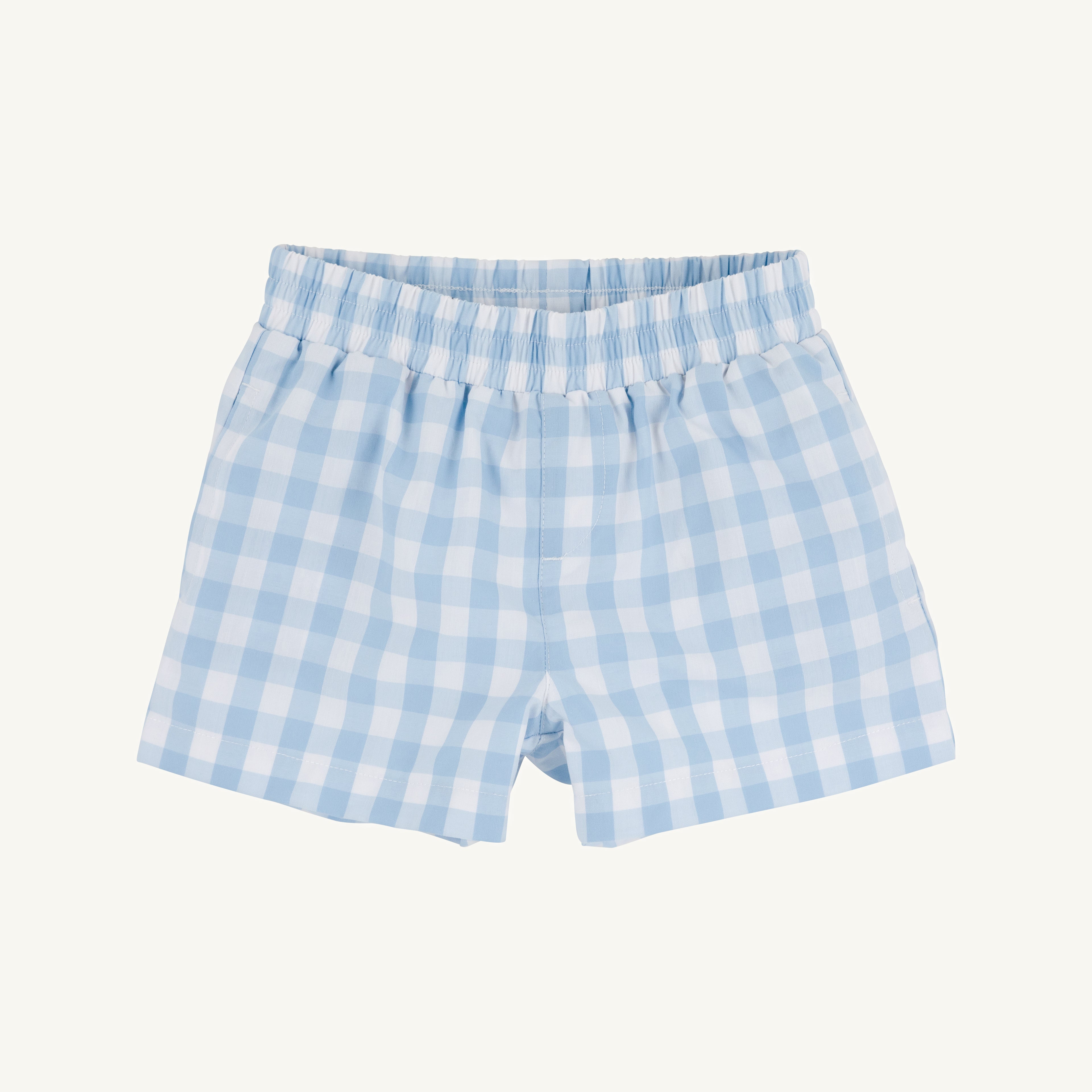 Sheffield Shorts: Barrington Blue Check/Worth Ave White
