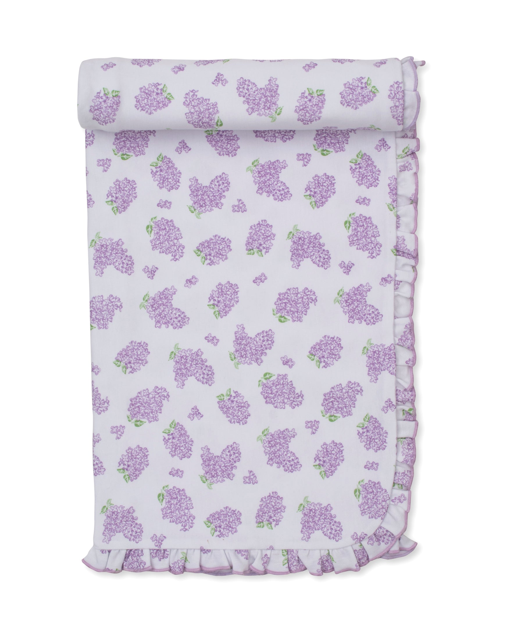 Lilac Love Ruffle Blanket