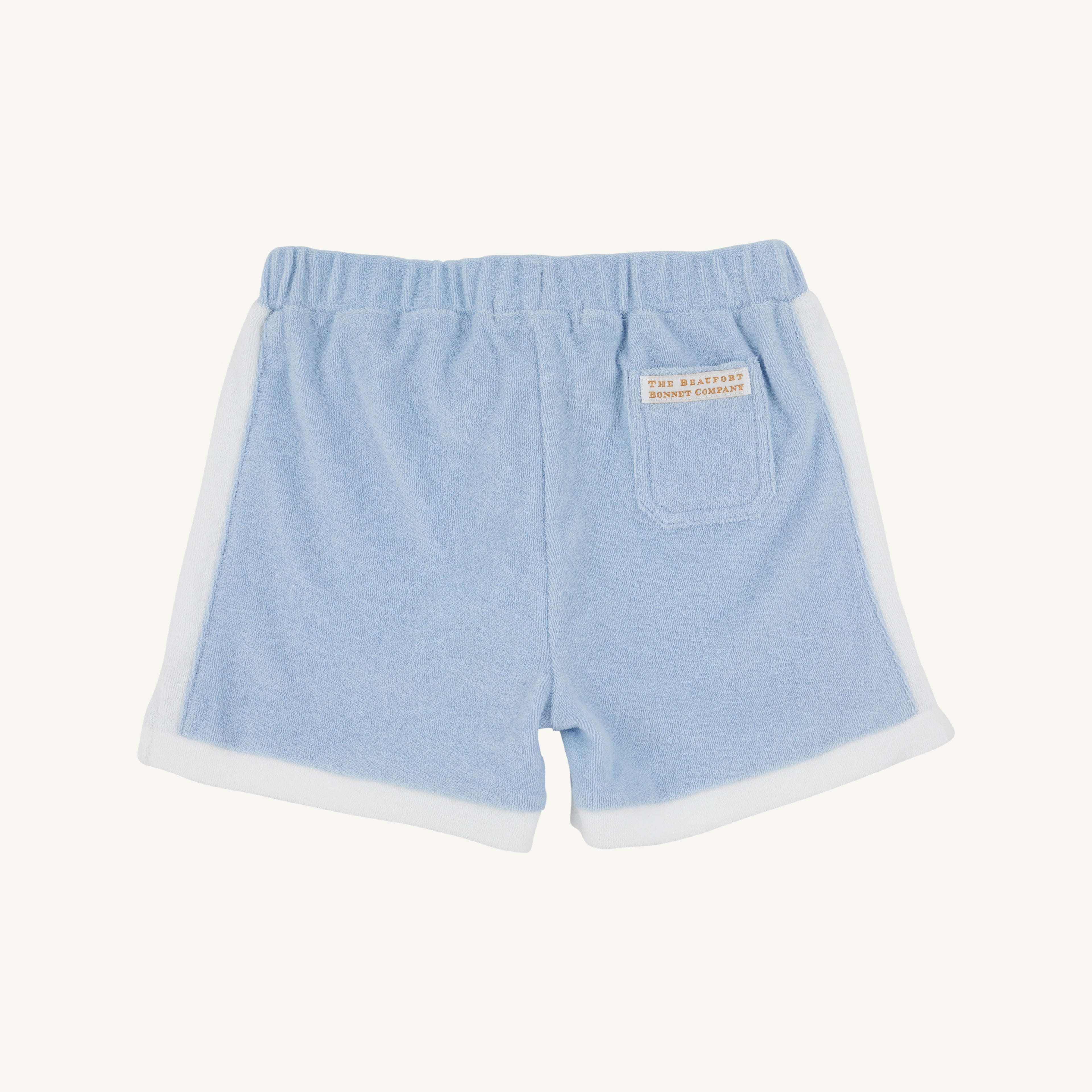 TBBC Shaefer Shorts- Terrycloth: Beale Street Blue/Worth Ave White