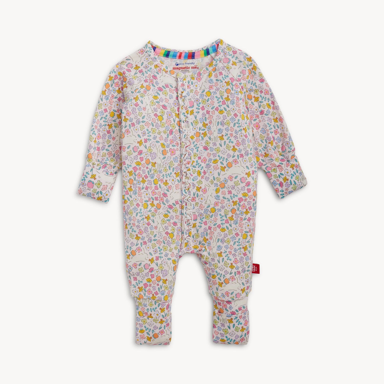 Bunny Blossom Modal Mag Ruffle Conv Coverall