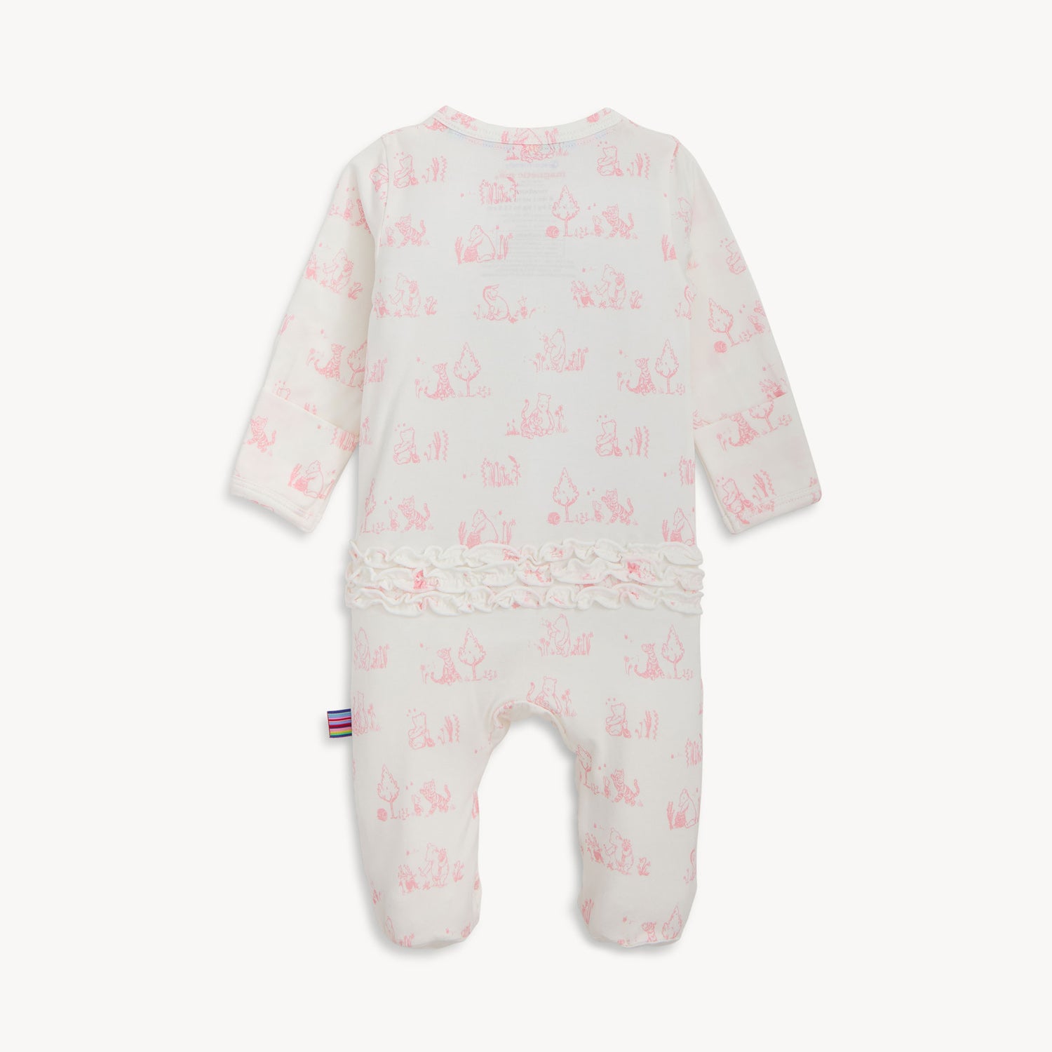 Sweeter Than Hunny Magnetic Footie W Ruffle