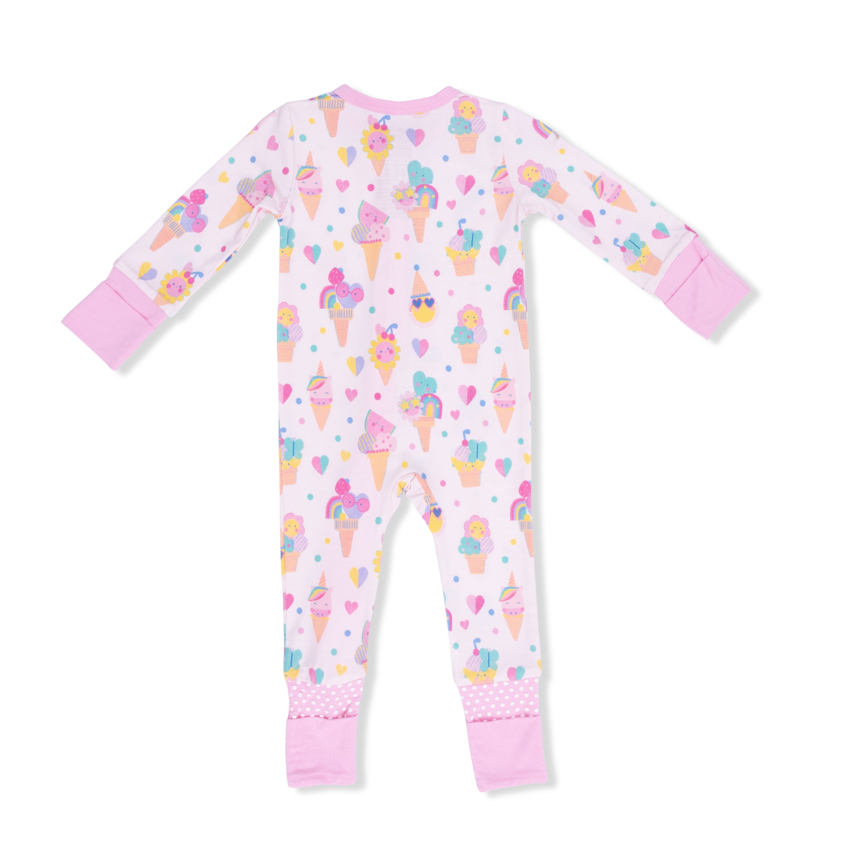 Ice Cream Fun Crew Convertible Romper