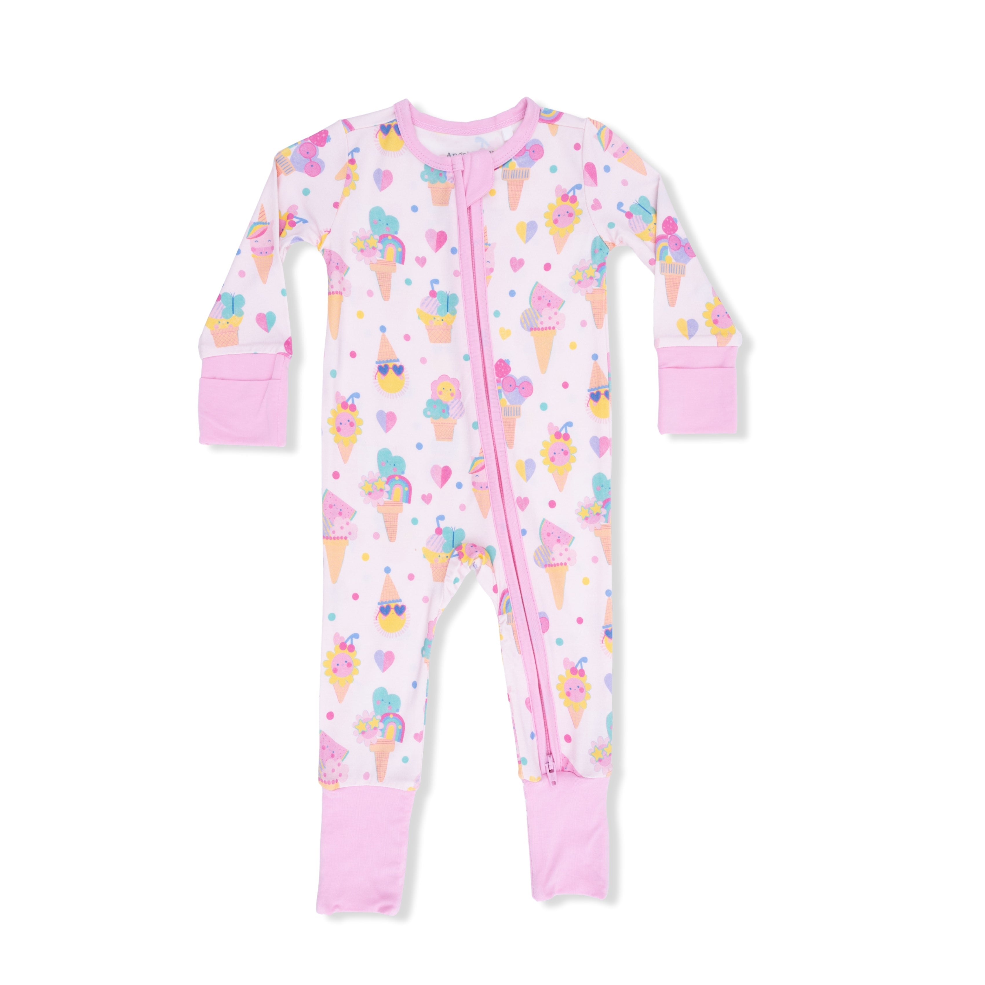 Ice Cream Fun Crew Convertible Romper