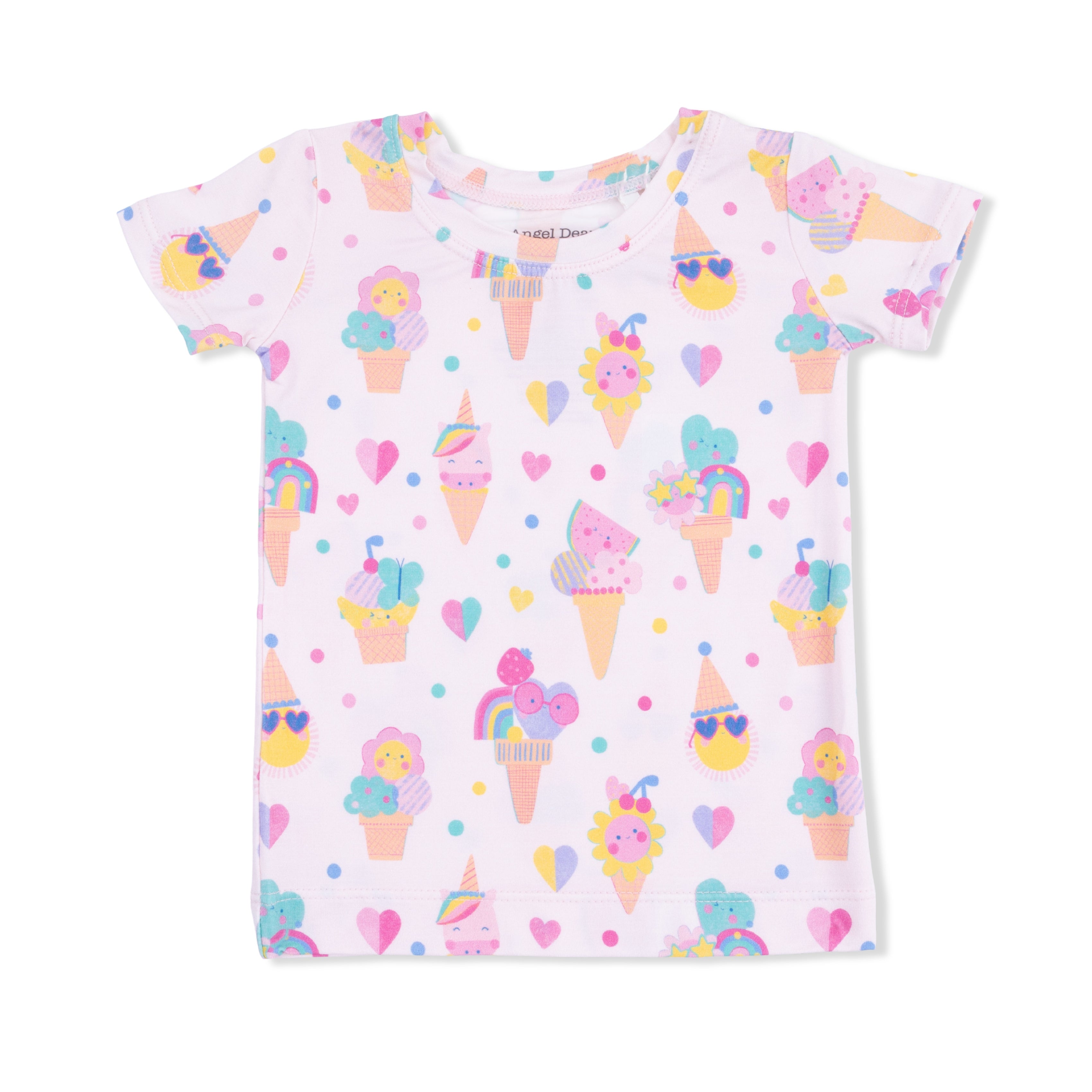 Ice Cream Fun Crew Loungewear Short Set