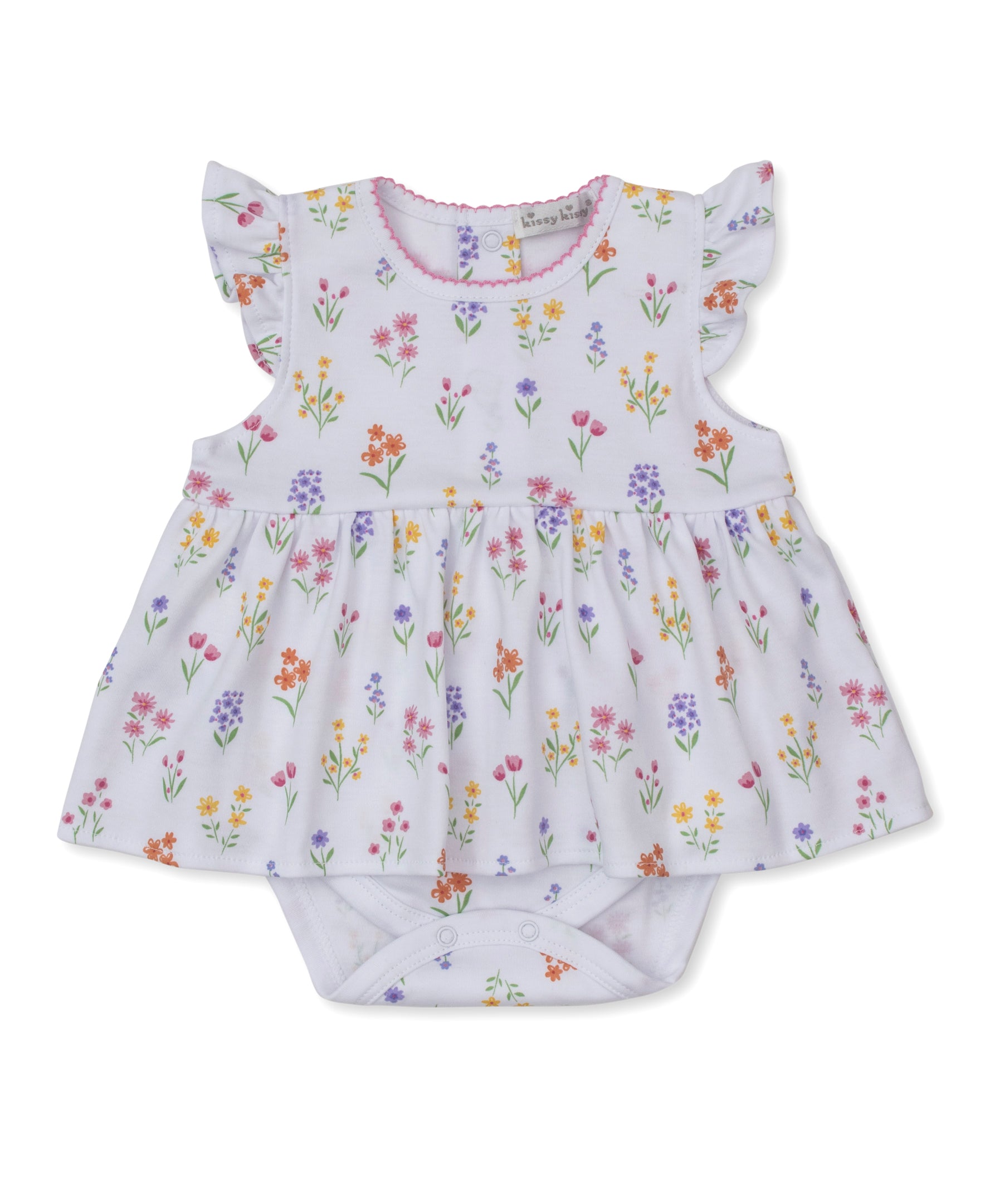 Summer Wildflowers Bodysuit Dress
