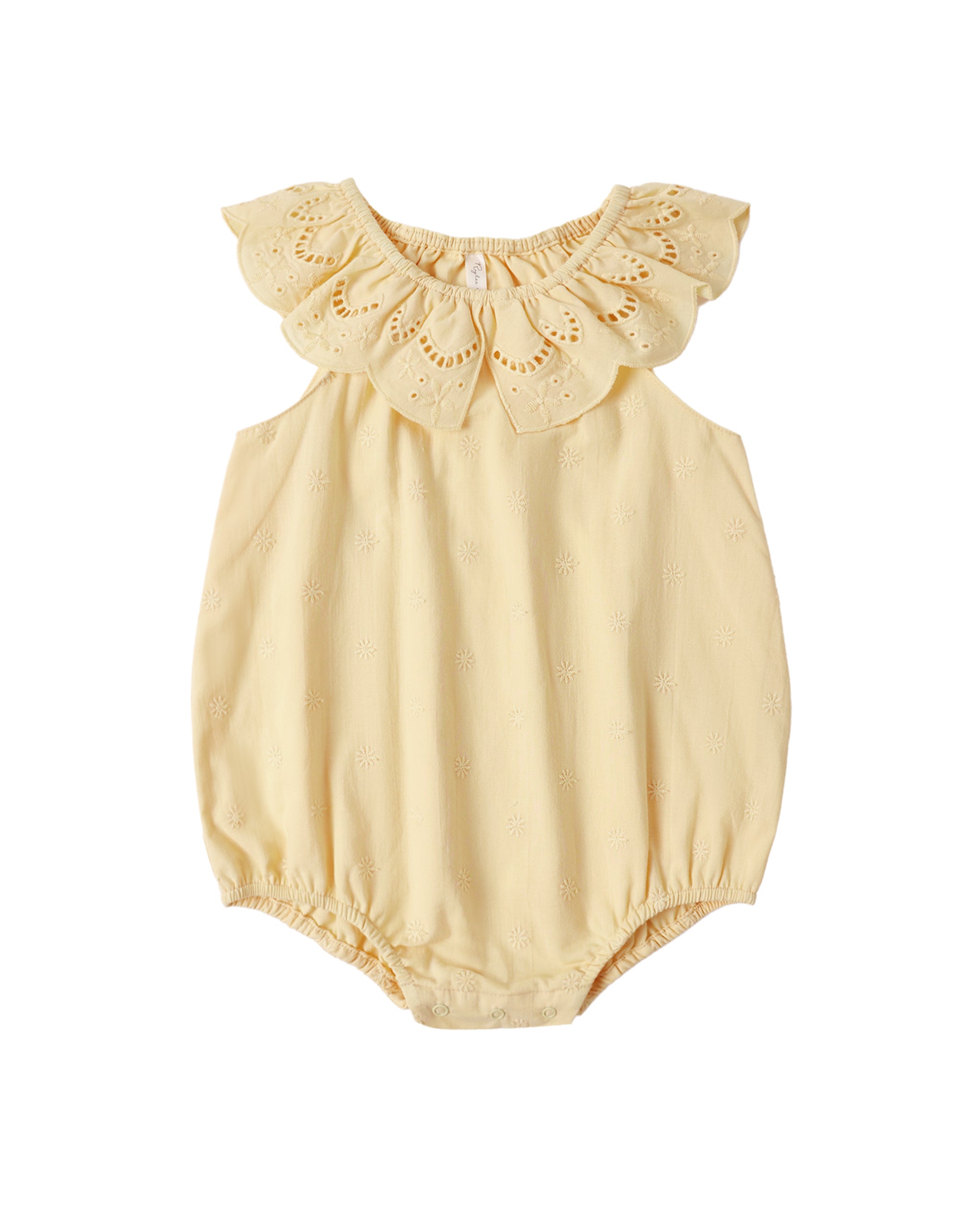 Myla Romper: Lemon