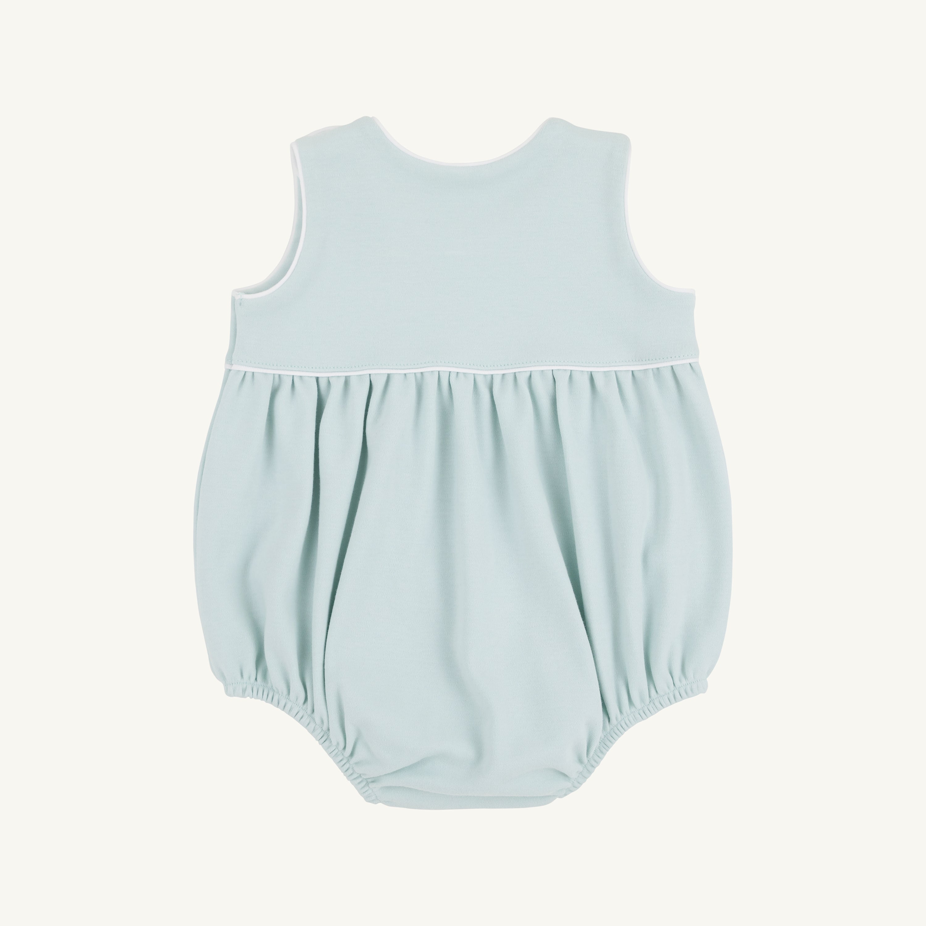 TBBC Heavy Weight Knit Barlett Bubble: Old Greenwich Green/Worth Ave White