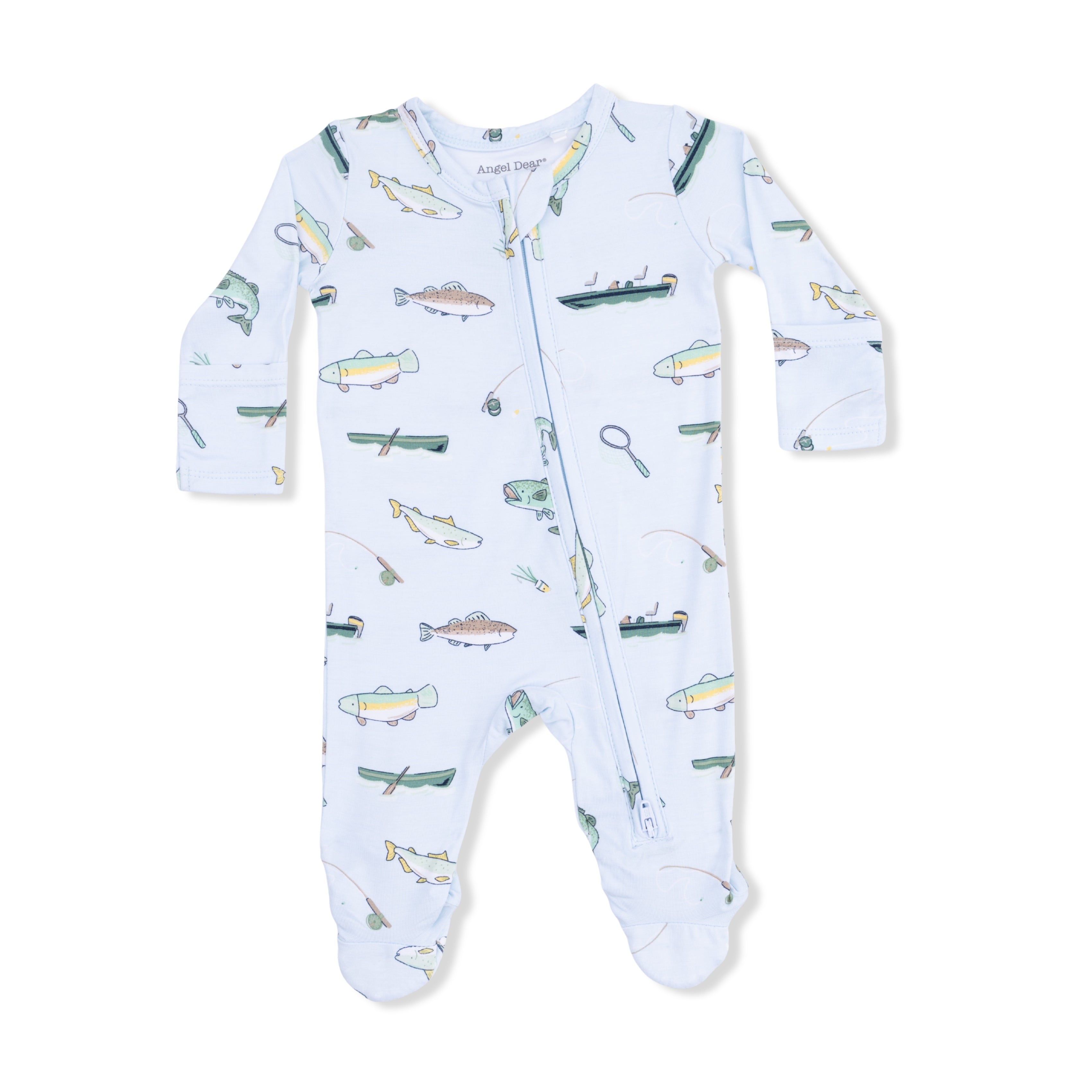 Fishing 2 Way Zipper Footie