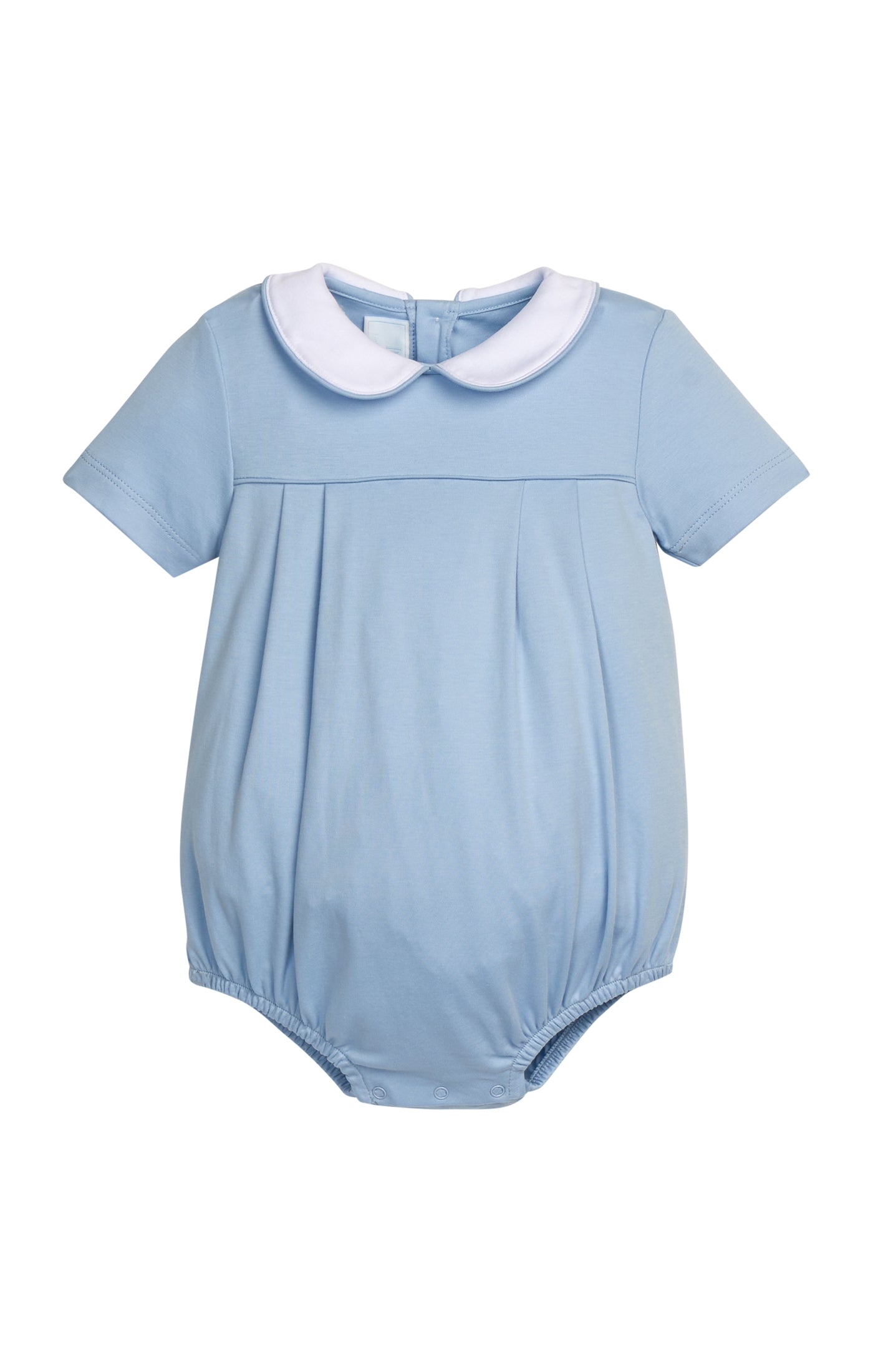 Pleated Peter Pan Bubble: Light Blue
