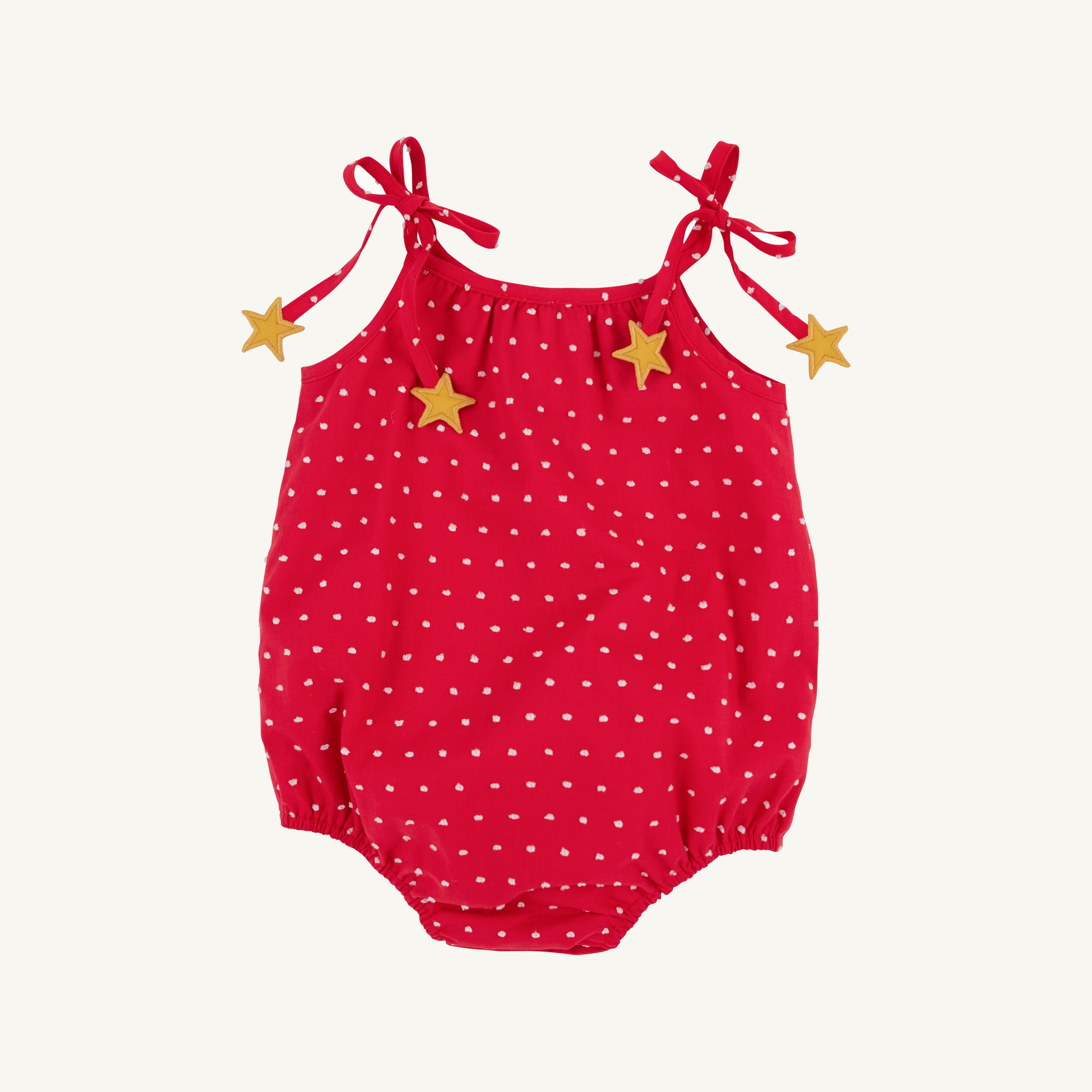 TBBC Junie B Bubble: Richmond Red and Worth Ave White Dallas Dot