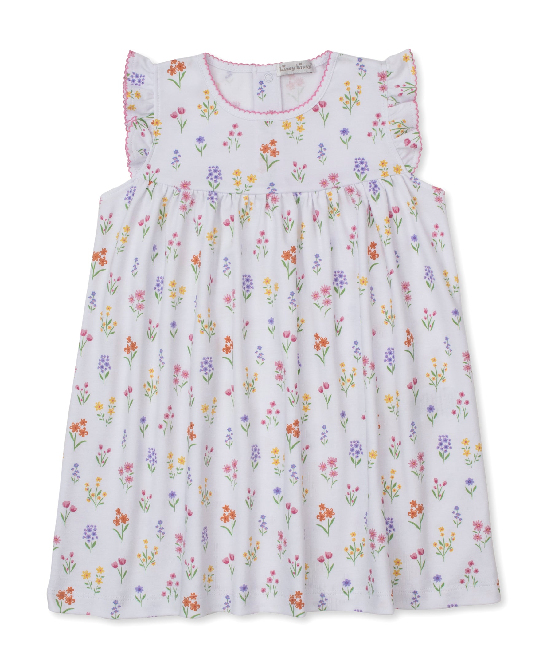 Summer Wildflowers Knit Play Dress