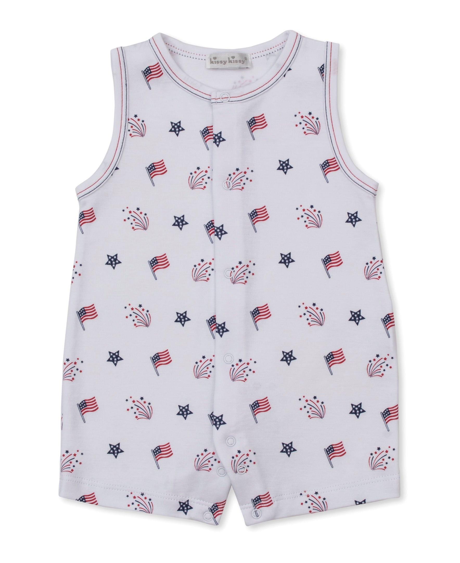 Star Spangled Freedom Sleeveless Playsuit