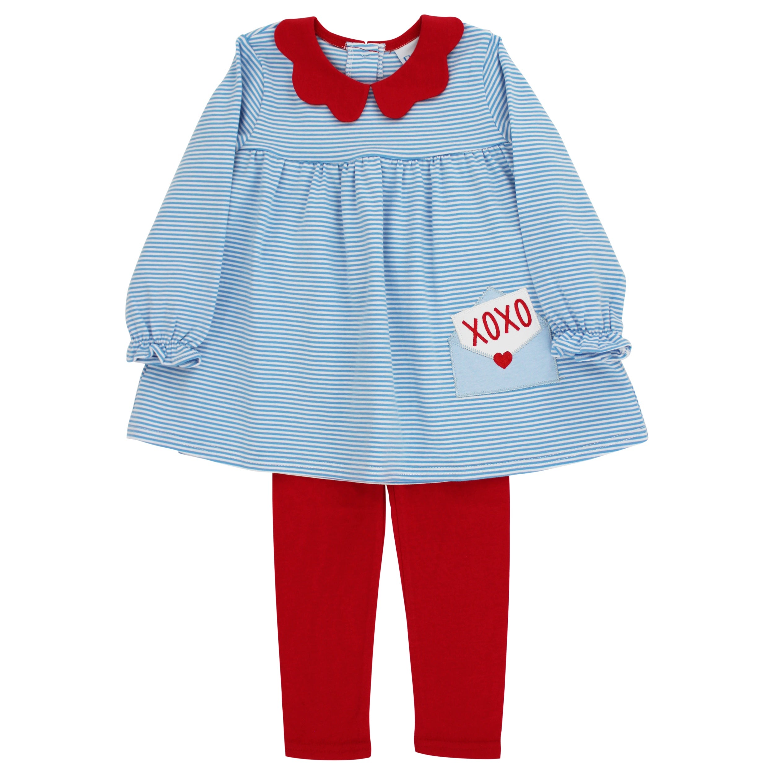 Love Letters Knit Girls Legging/Tunic Set