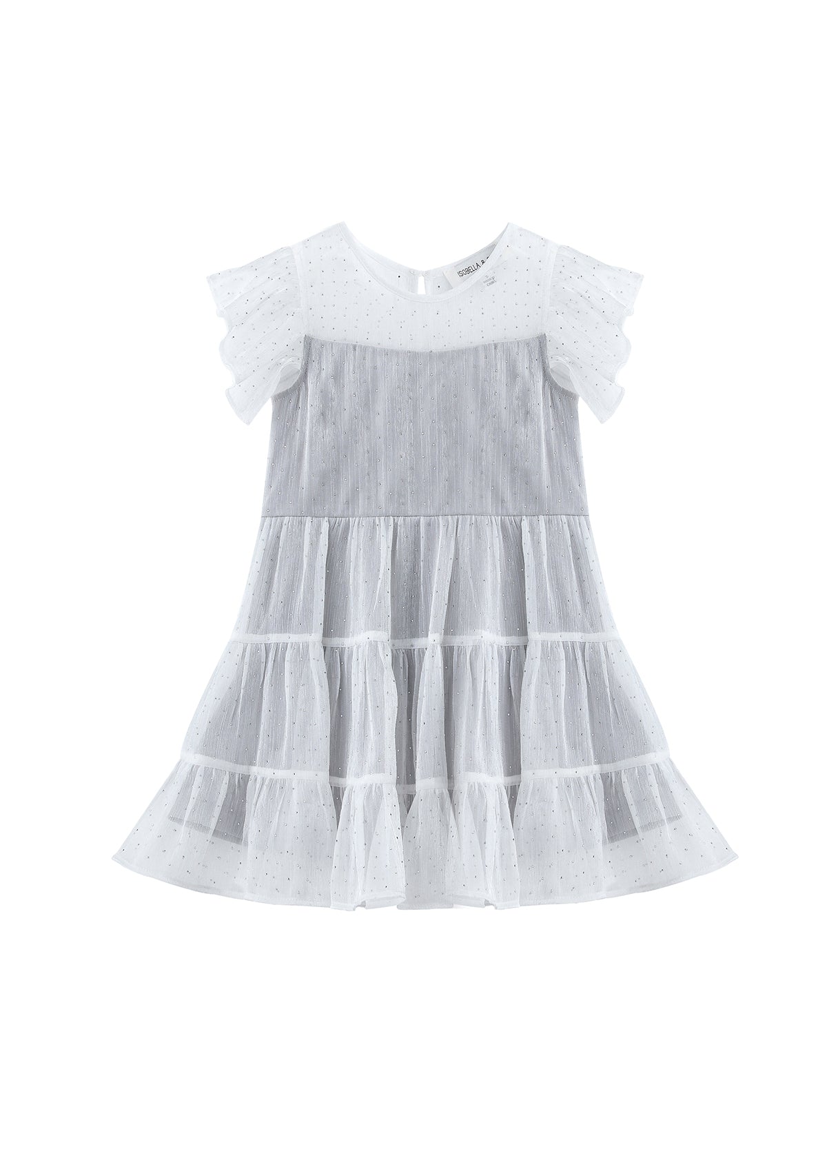 Shimmer Shine Dress: Silver