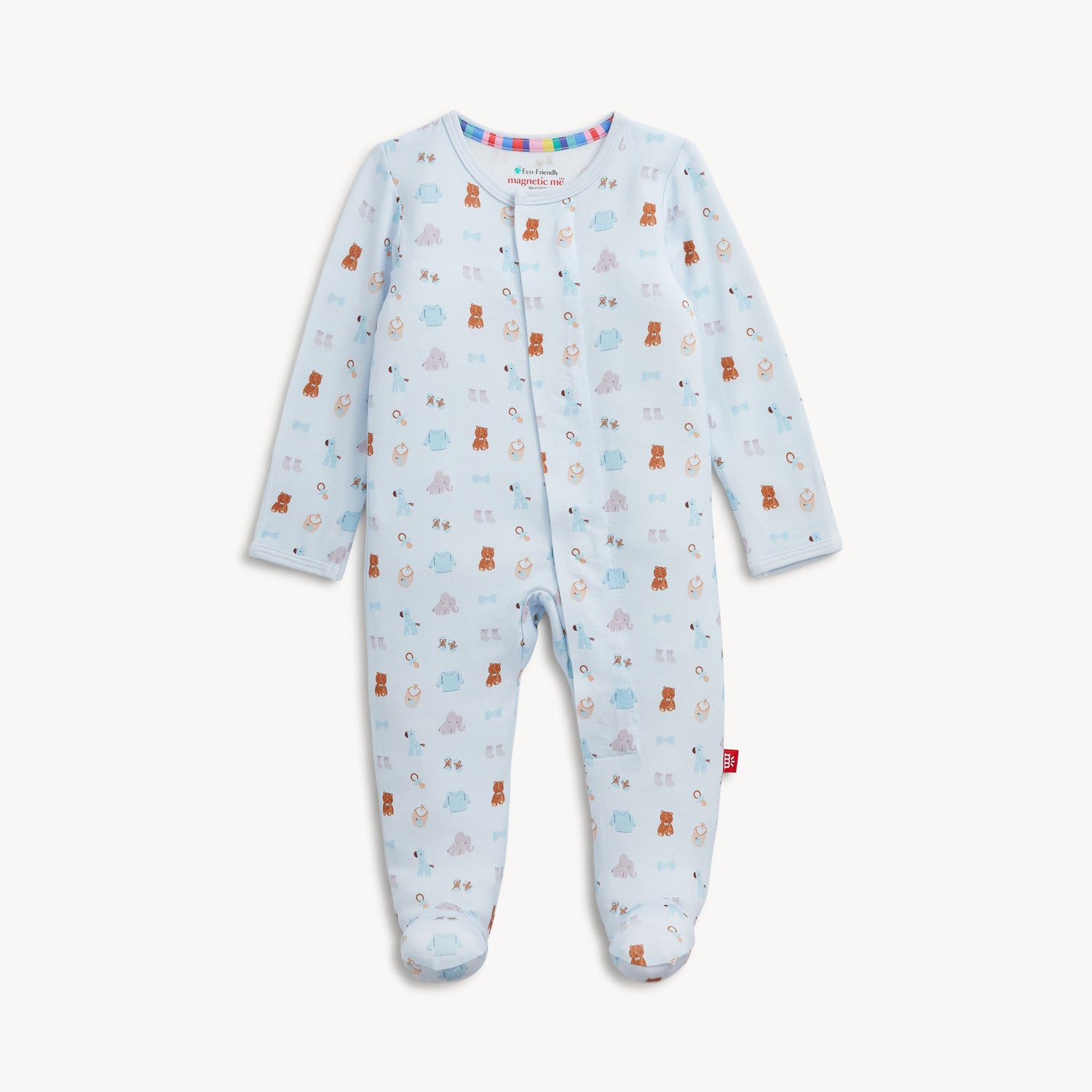Nursery Nostalgia Magnetic Modal Footie: Blue