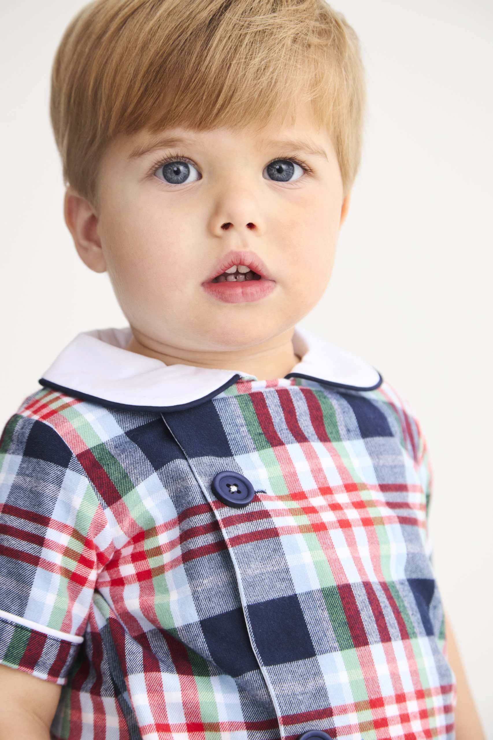 TBBC Brock Bubble- Flannel: Covington Cottage Plaid/Worth Ave White