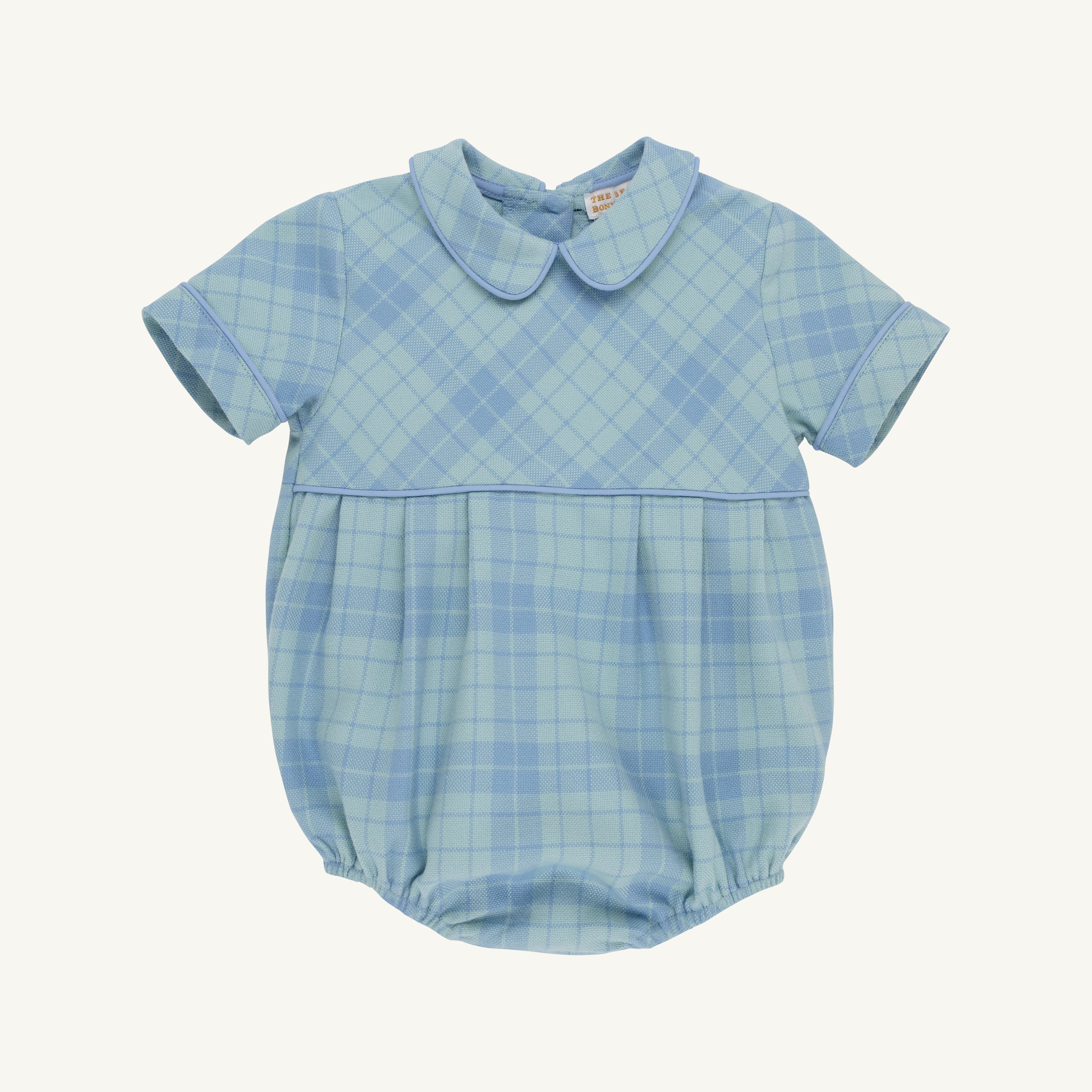 TBBC Bradford Bubble: Audubon Park Plaid/Sarasota Sky